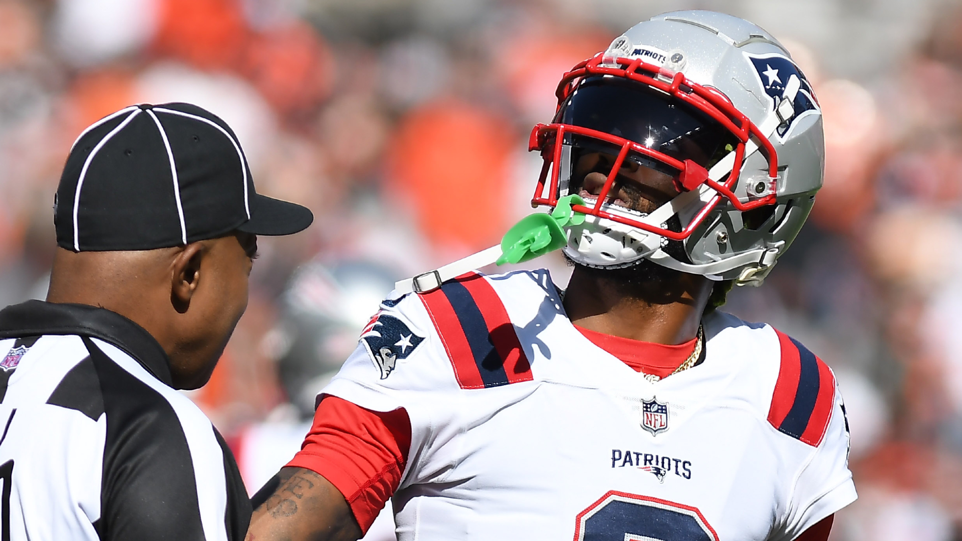 New England Patriots defensive back Jalen Mills