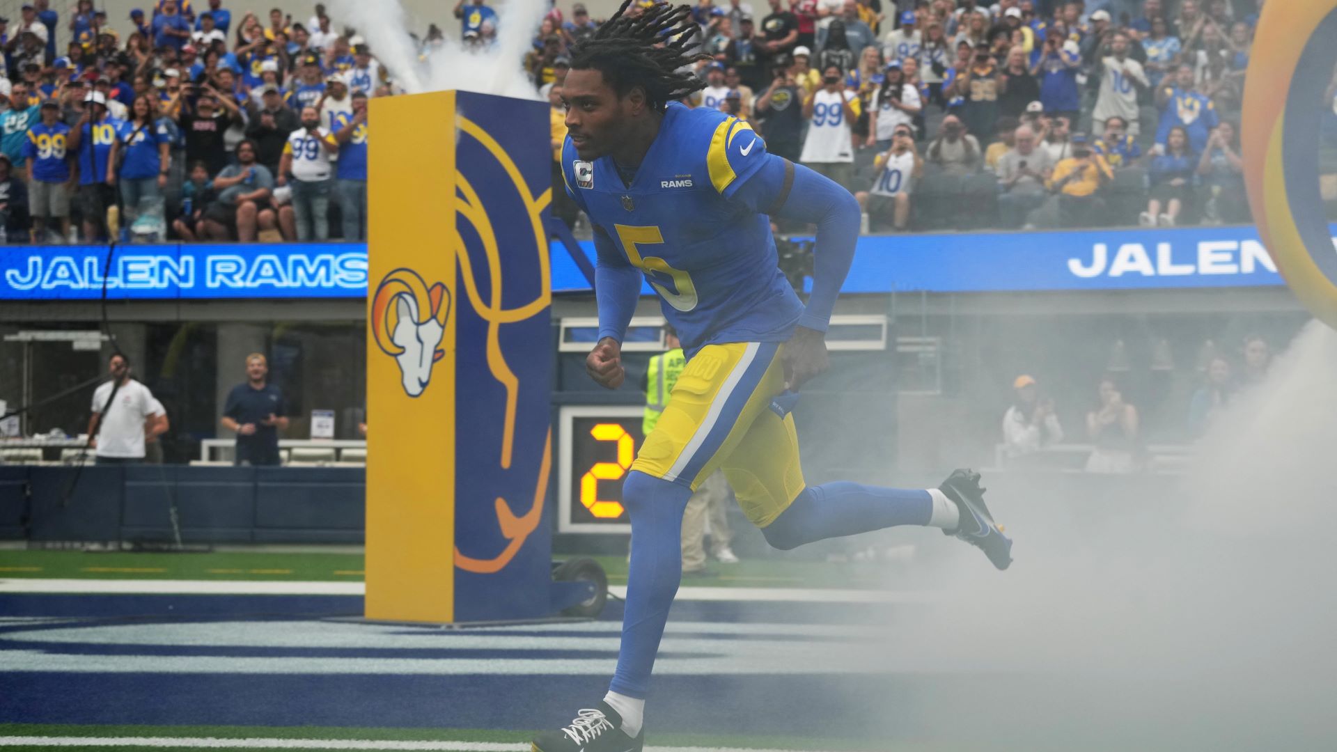 Los Angeles Rams cornerback Jalen Ramsey