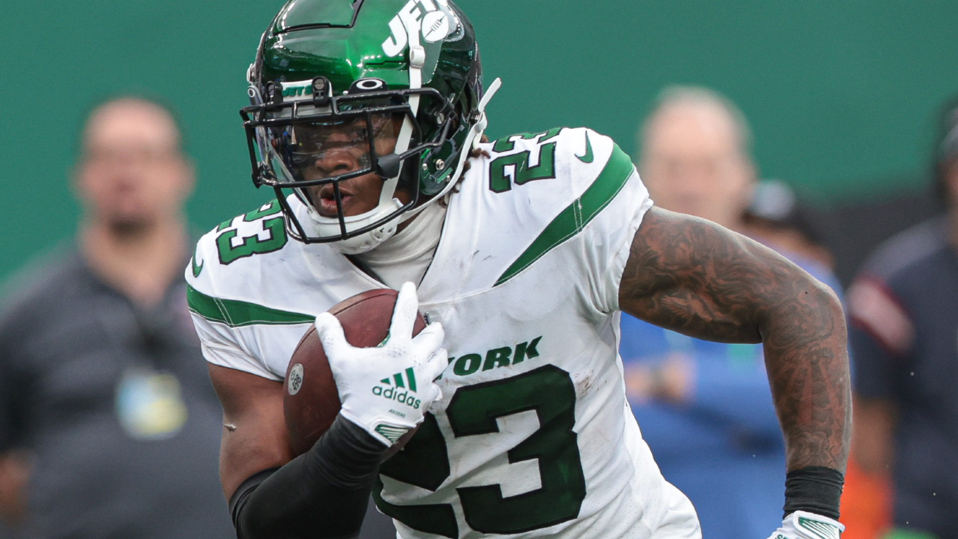New York Jets running back James Robinson
