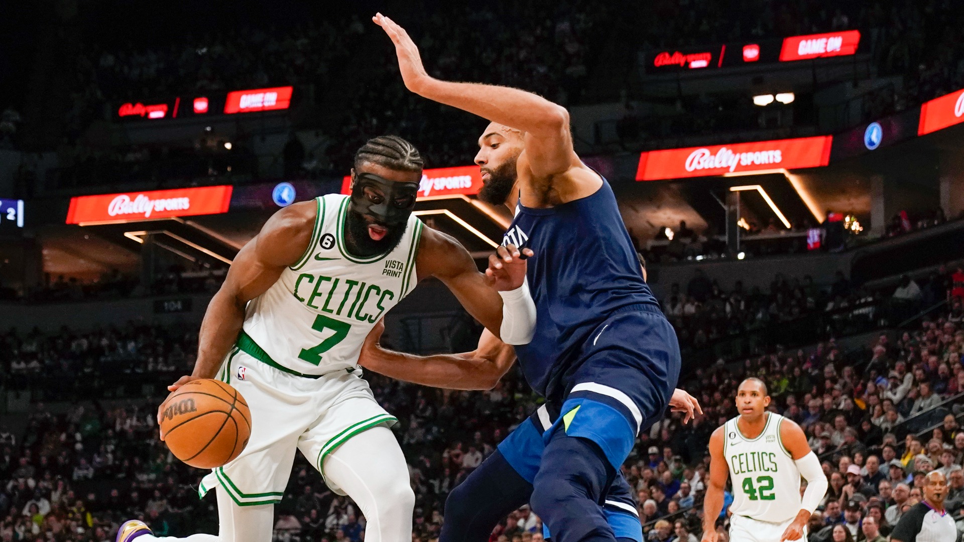 Boston Celtics forward Jaylen Brown