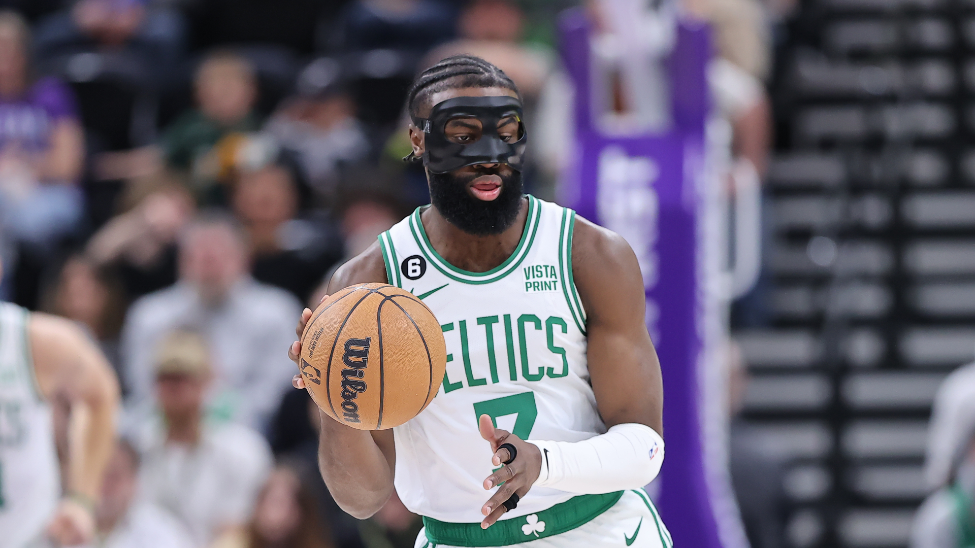 Boston Celtics guard Jaylen Brown