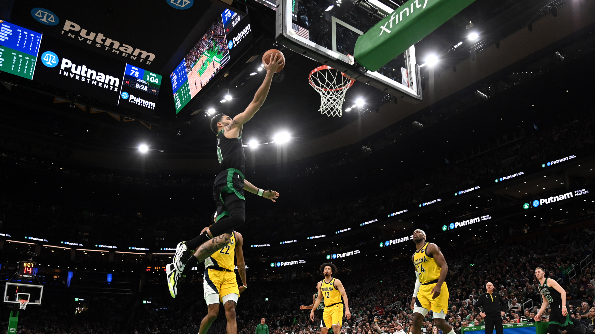 Boston Celtics forward Jayson Tatum