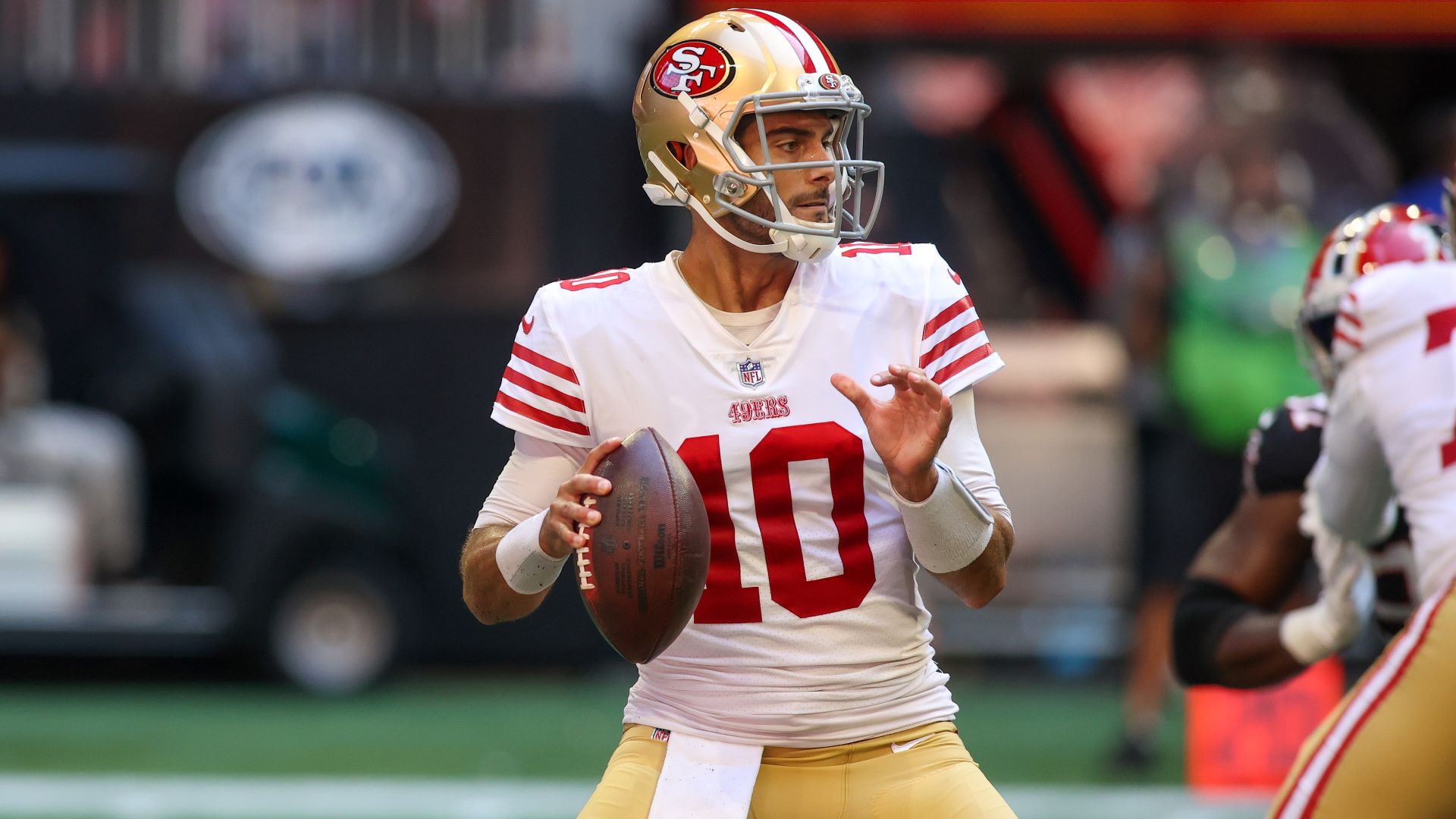San Francisco 49ers quarterback Jimmy Garoppolo