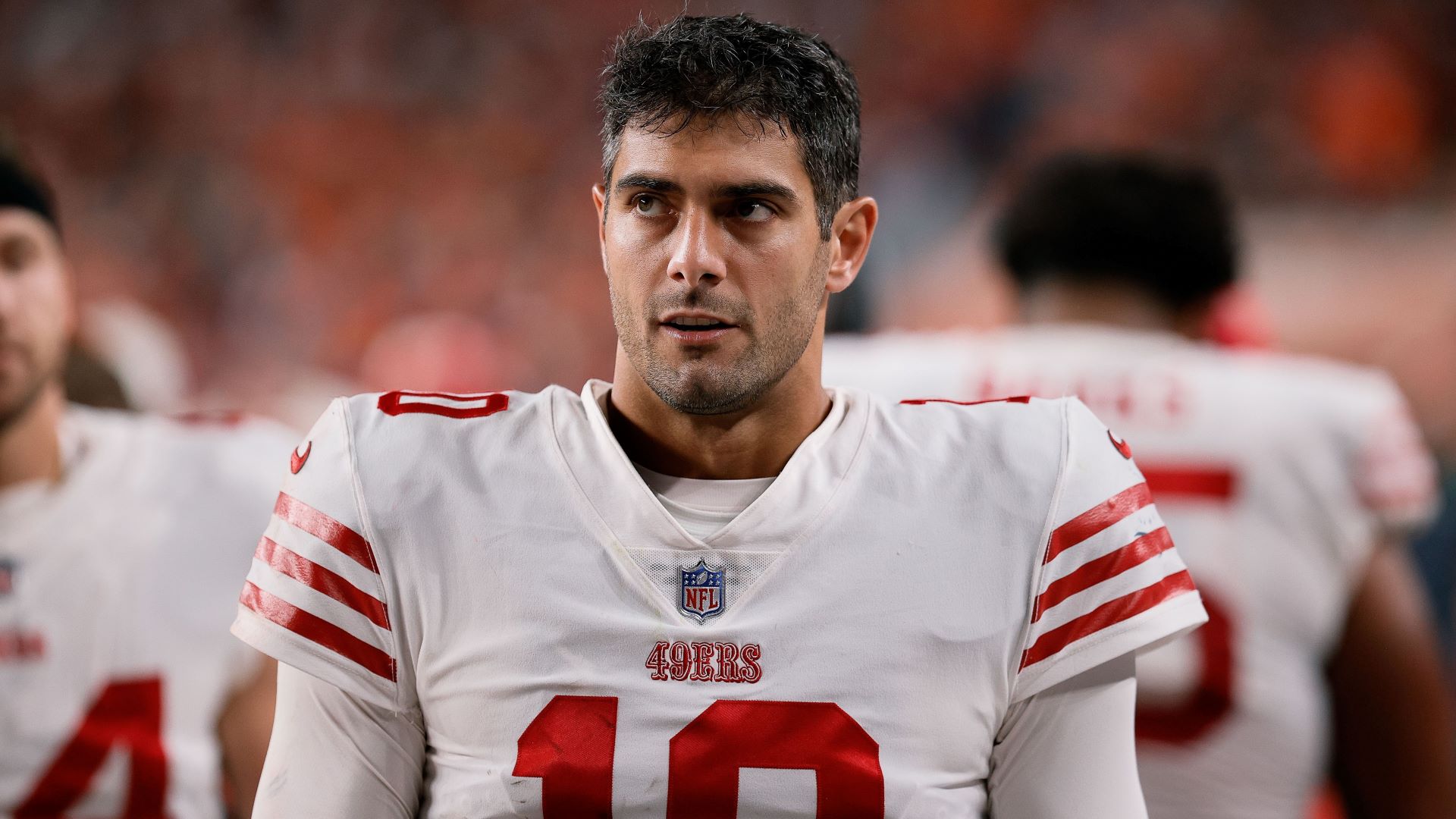 NFL quarterback Jimmy Garoppolo
