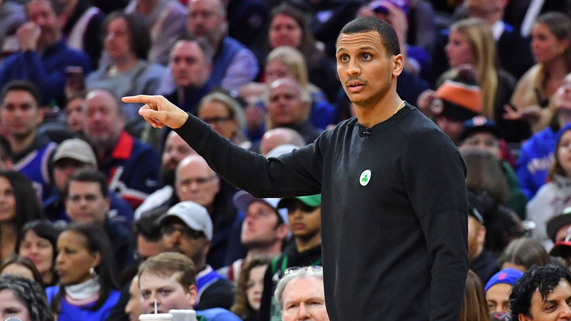 Boston Celtics coach Joe Mazzulla