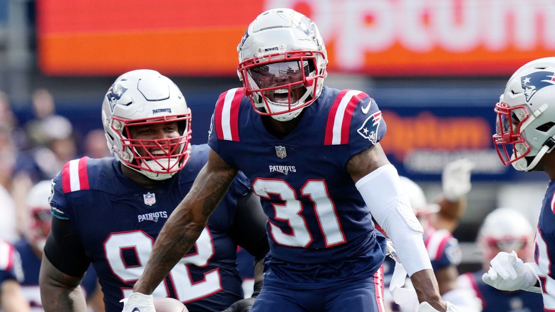 New England Patriots cornerback Jonathan Jones