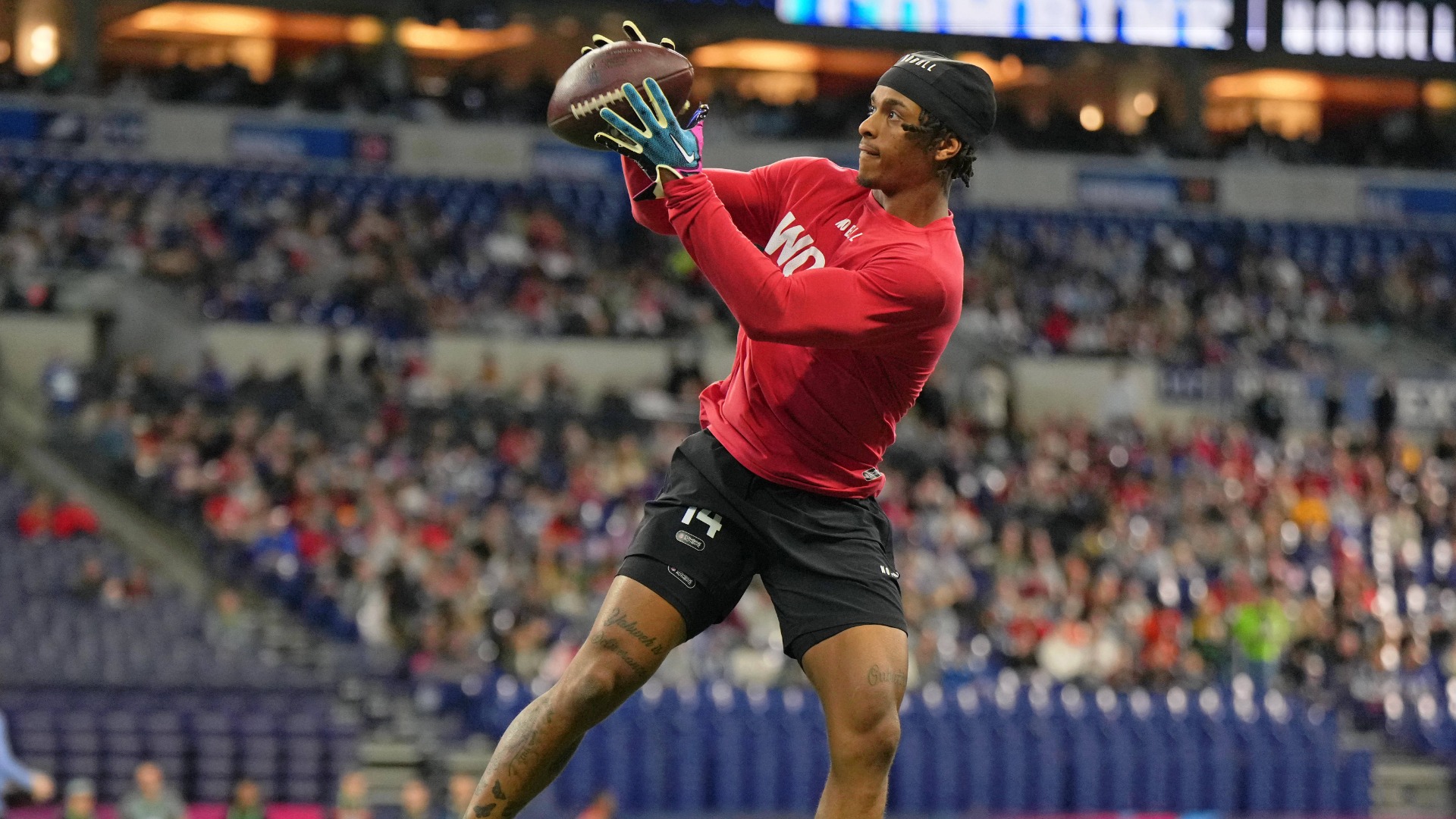 NFL Draft receiver prospect Josh Downs