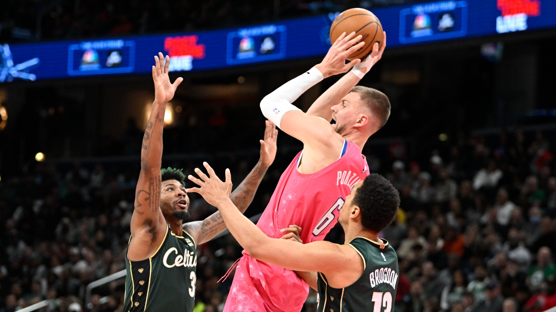 Washington Wizards center Kristaps Porzingis