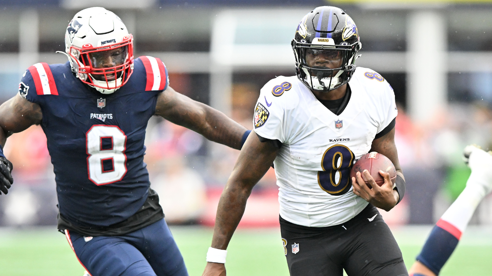 Baltimore Ravens quarterback Lamar Jackson