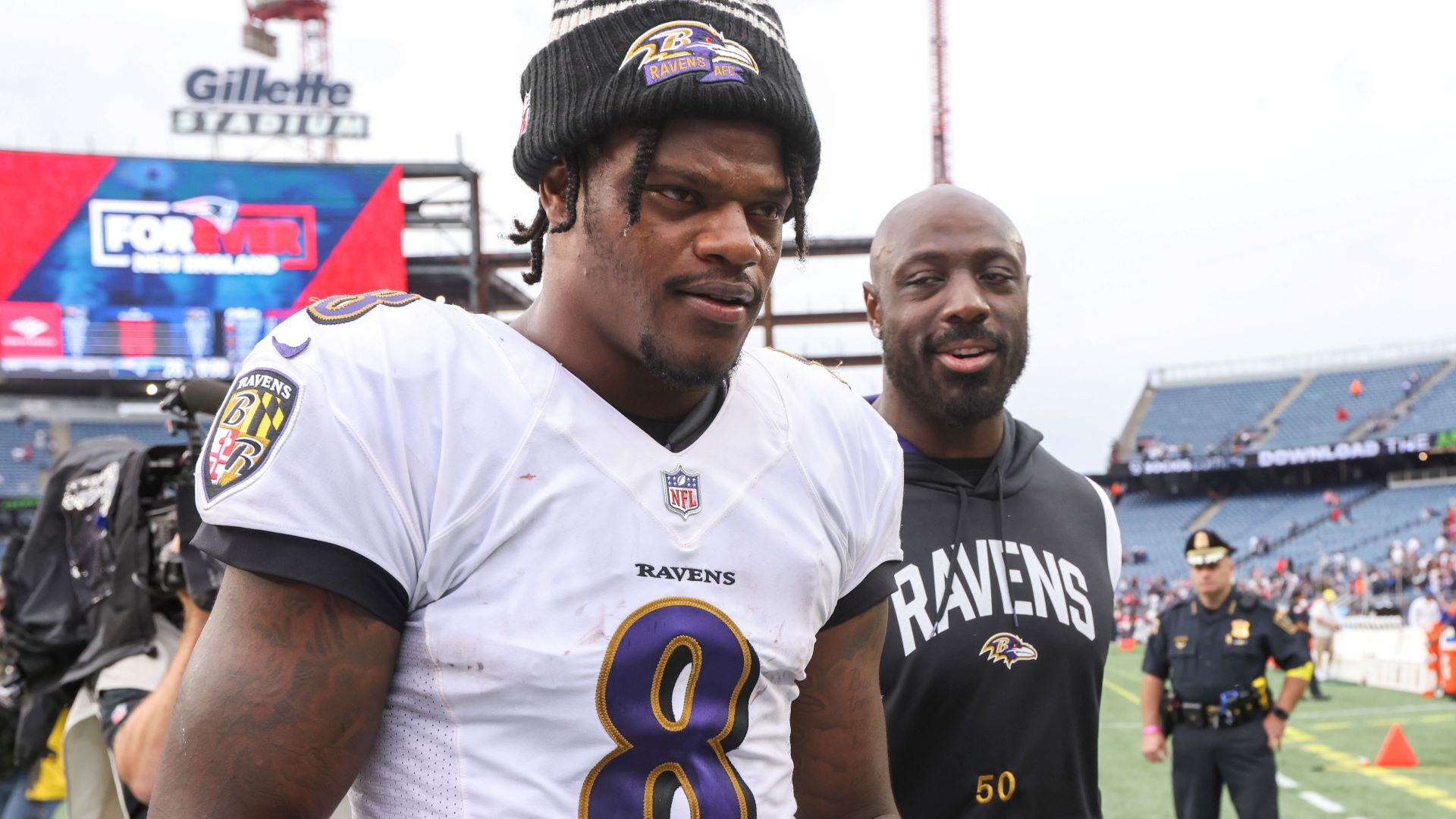 Baltimore Ravens quarterback Lamar Jackson