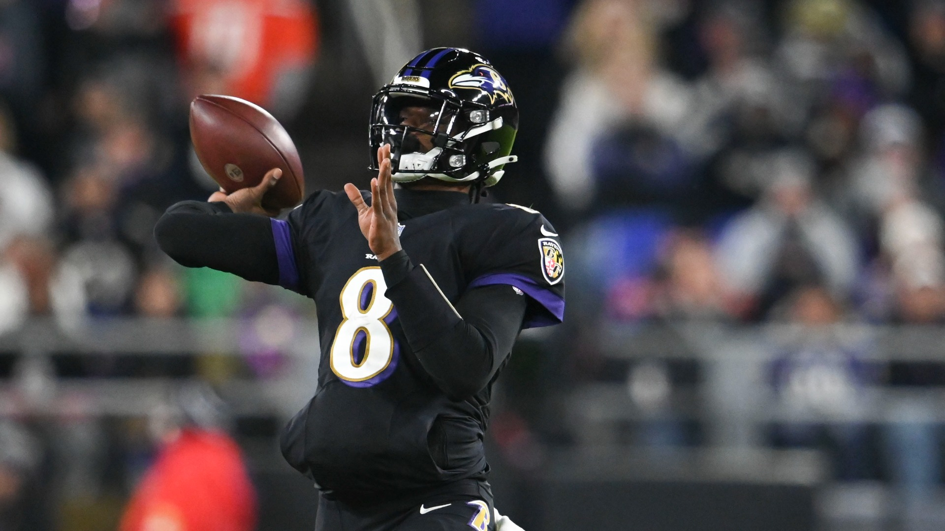 Baltimore Ravens quarterback Lamar Jackson