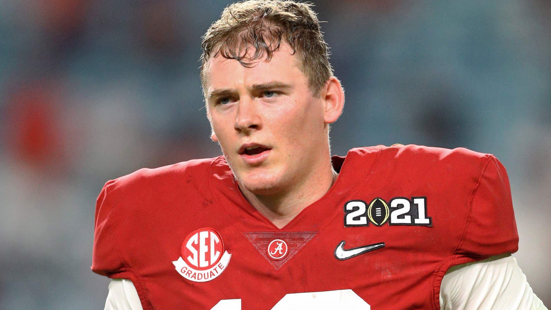 Alabama Crimson Tide quarterback Mac Jones