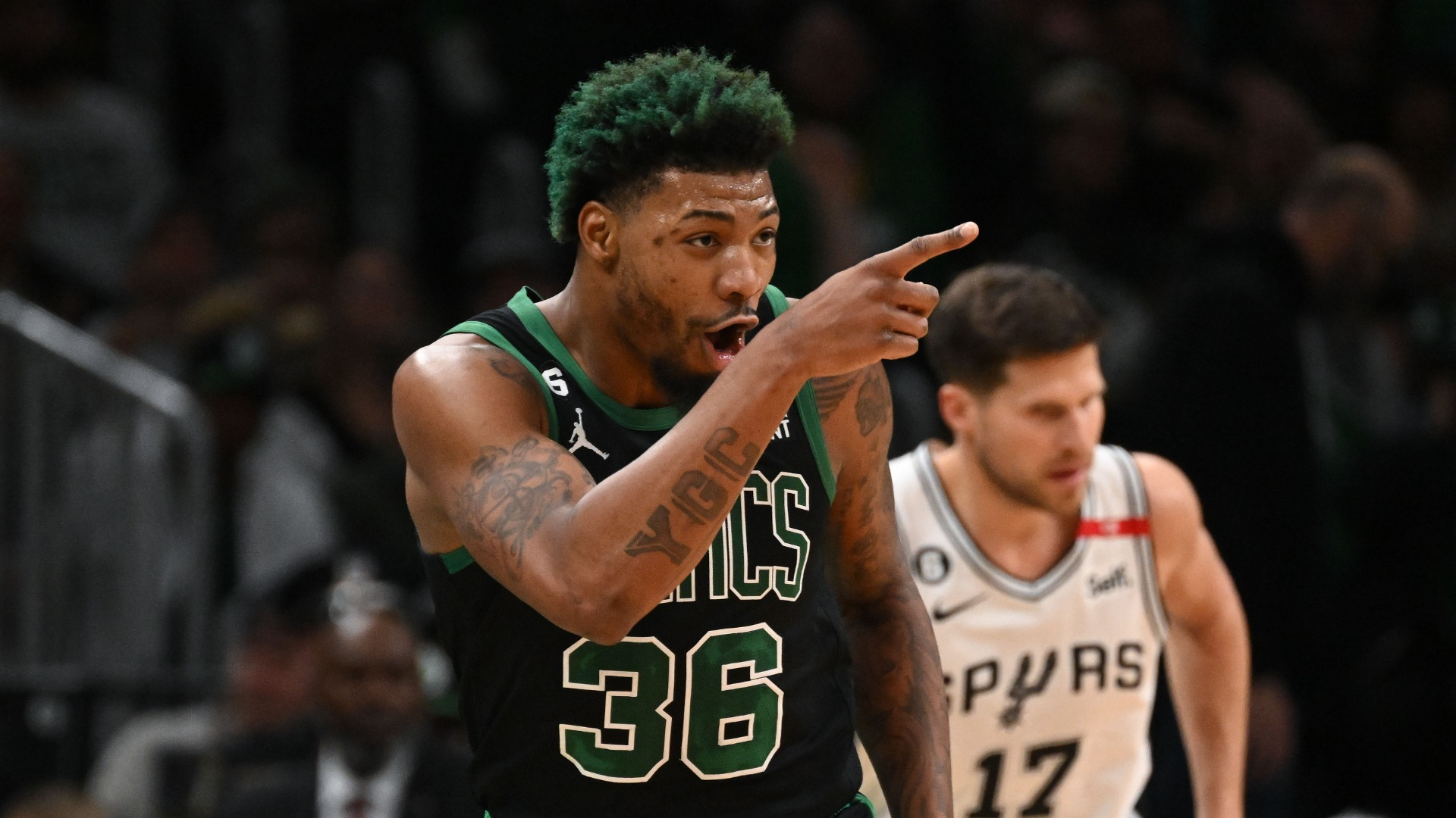 Boston Celtics guard Marcus Smart