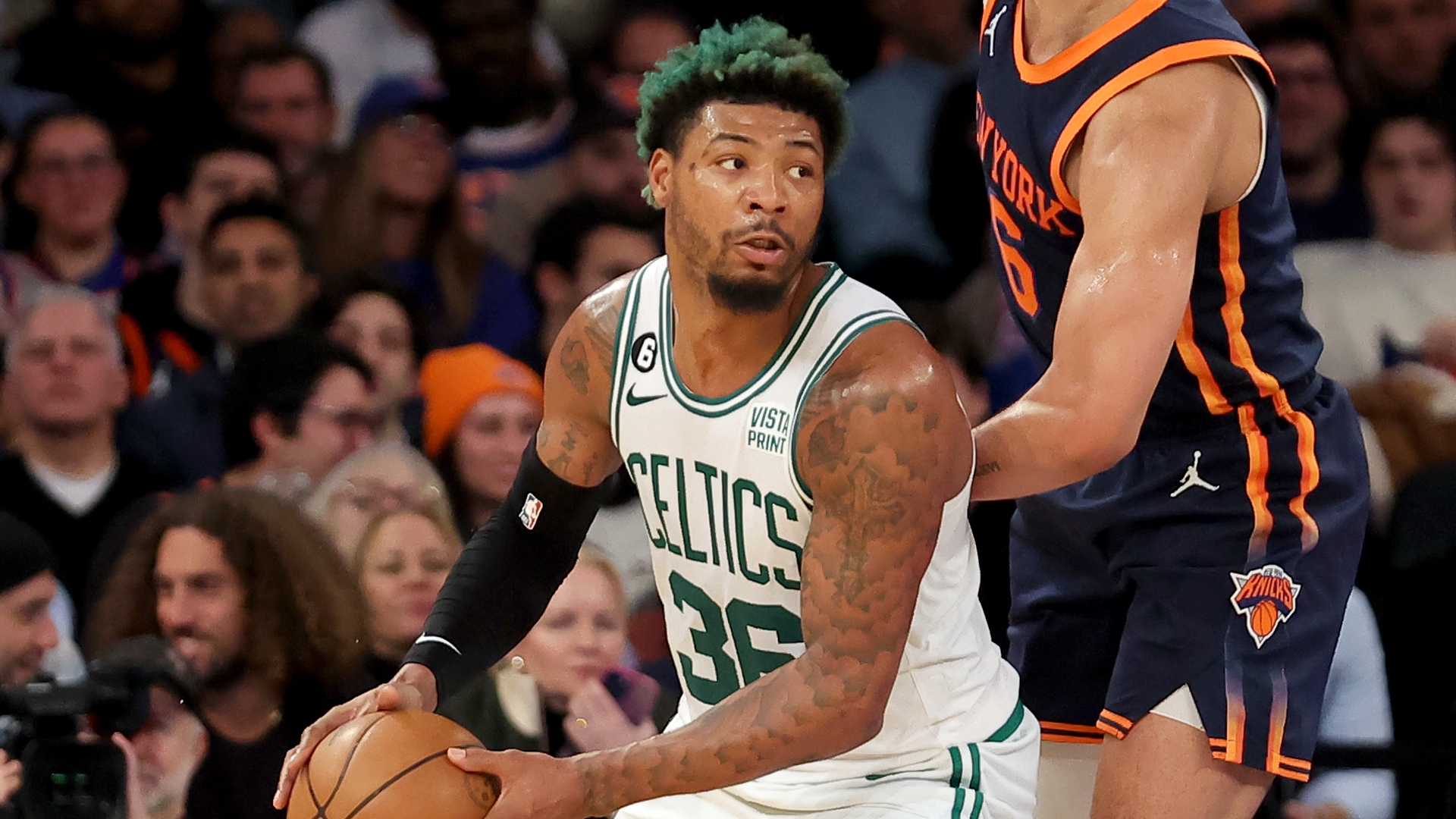 Boston Celtics guard Marcus Smart