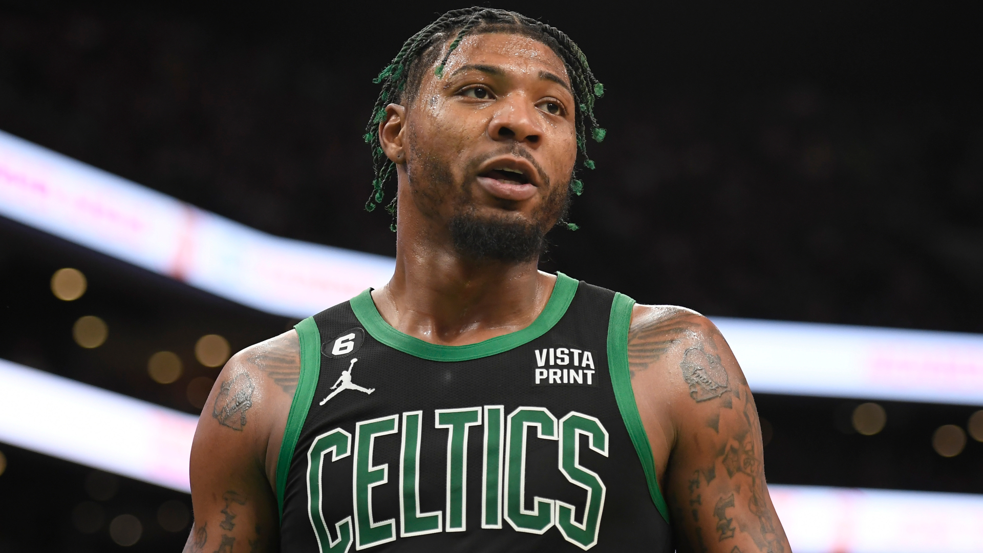 Boston Celtics guard Marcus Smart