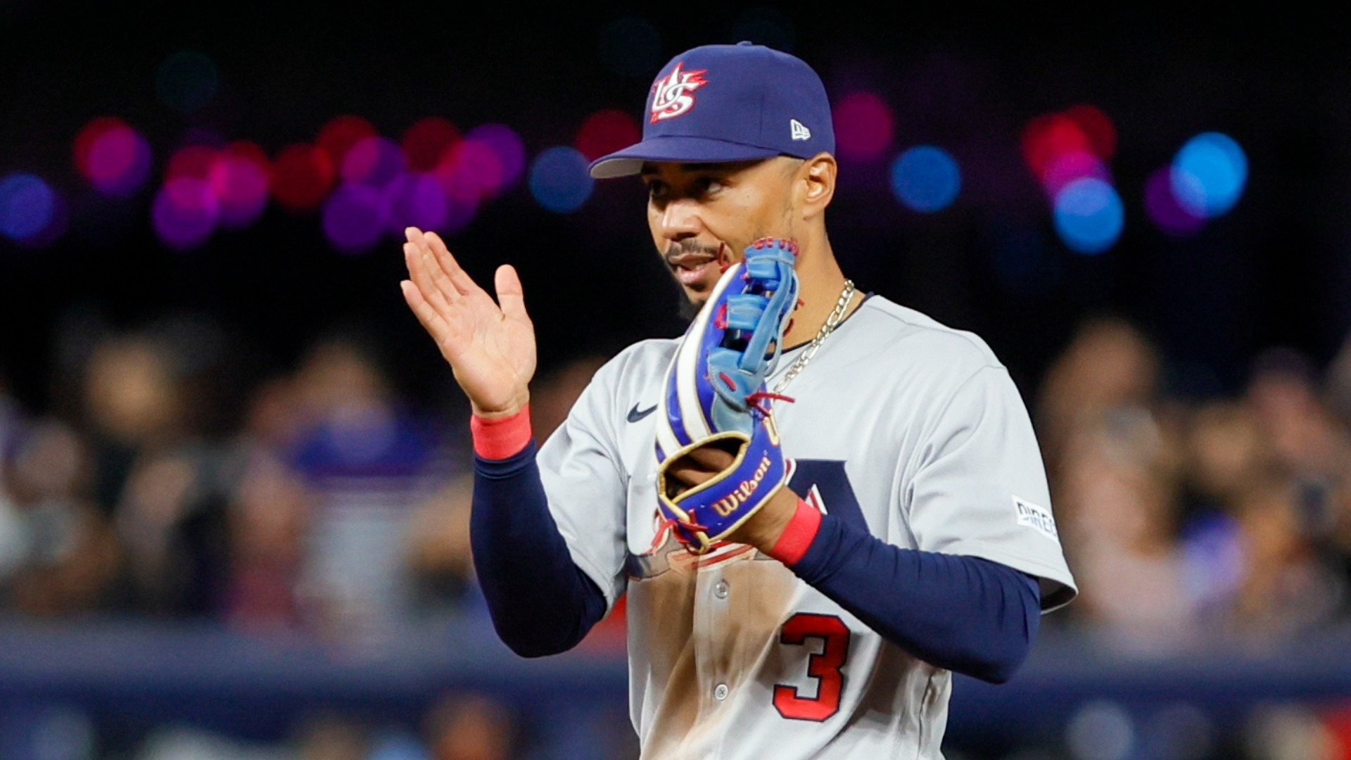 Los Angeles Dodgers outfielder Mookie Betts