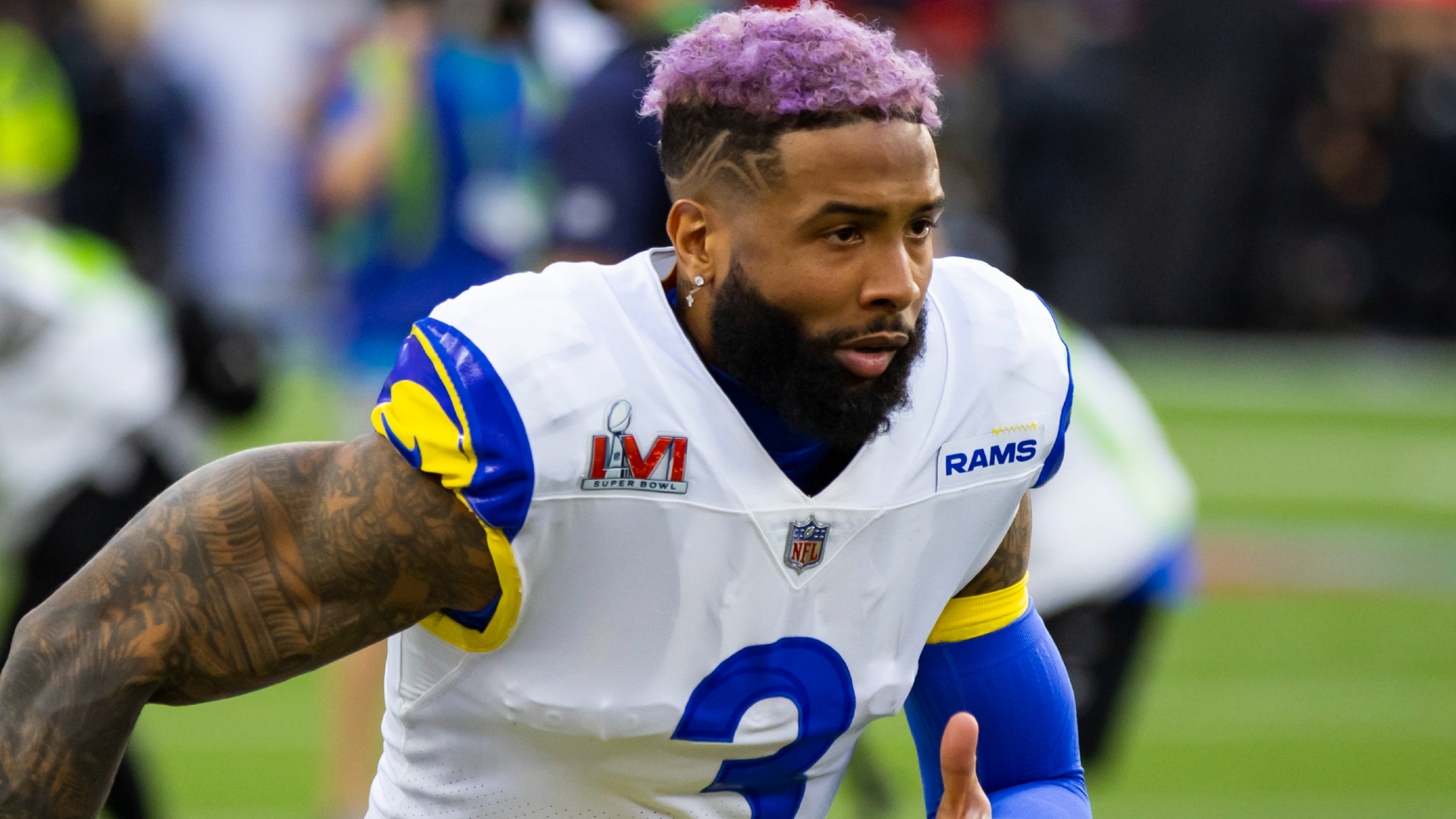 Los Angeles Rams wide receiver Odell Beckham Jr.