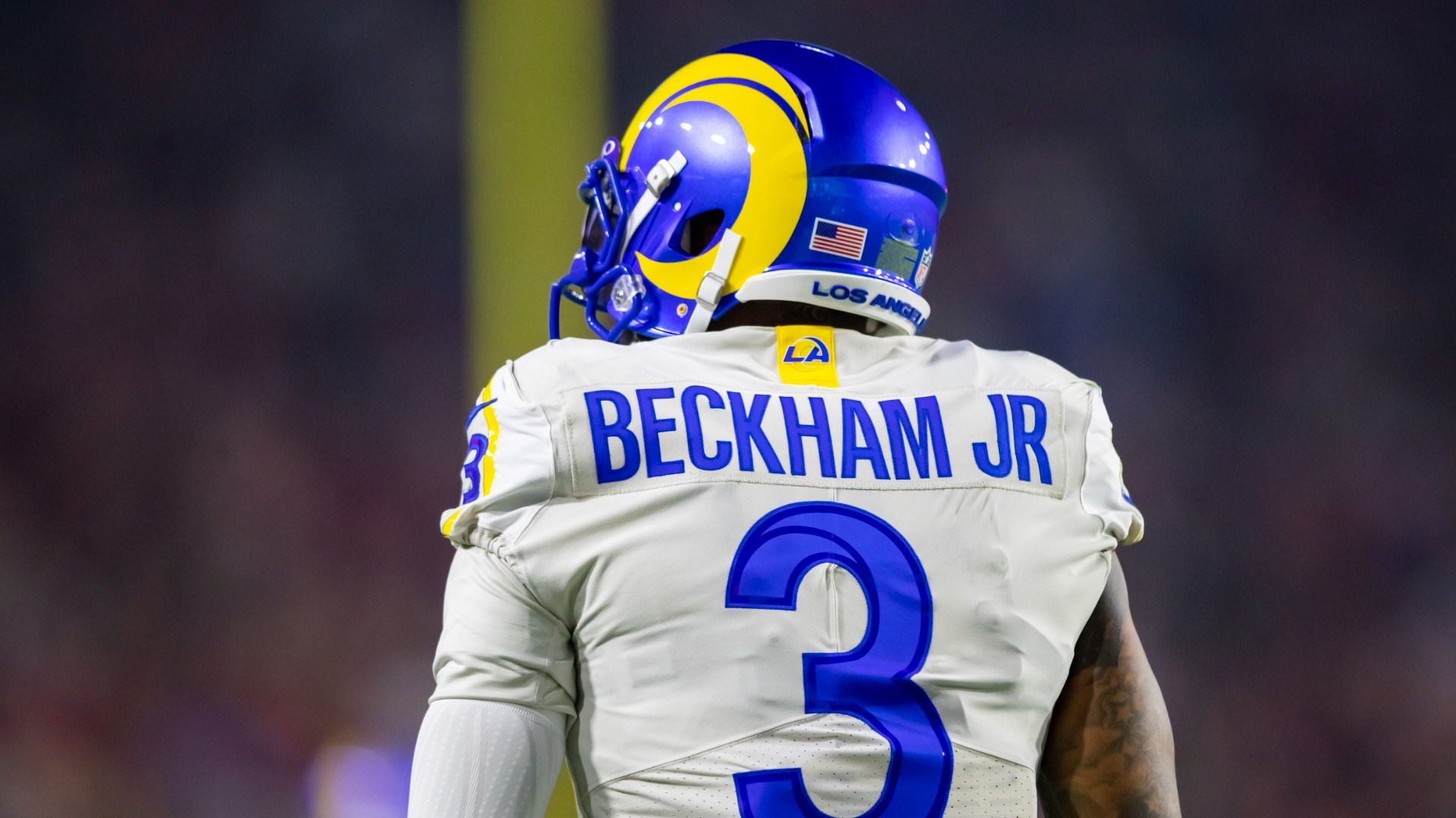 NFL free agent wide receiver Odell Beckham Jr.
