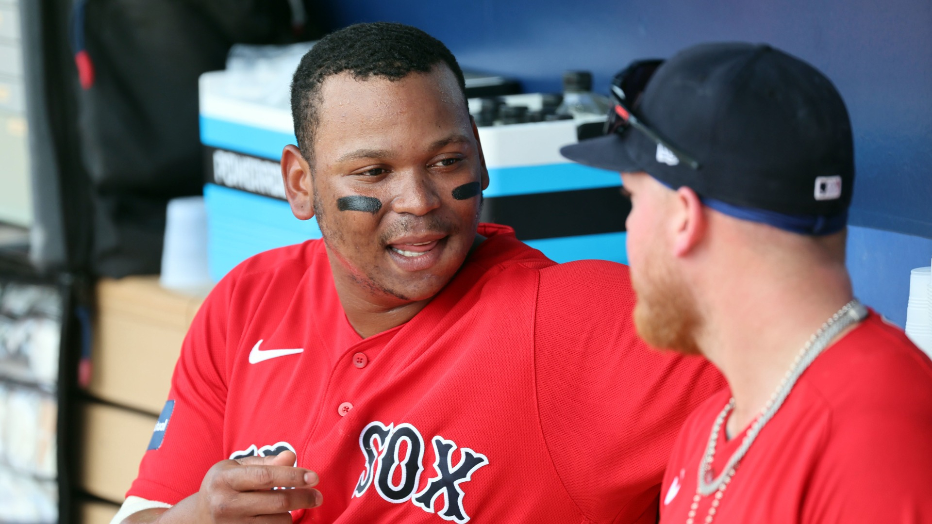 Boston Red Sox third baseman Rafael Devers