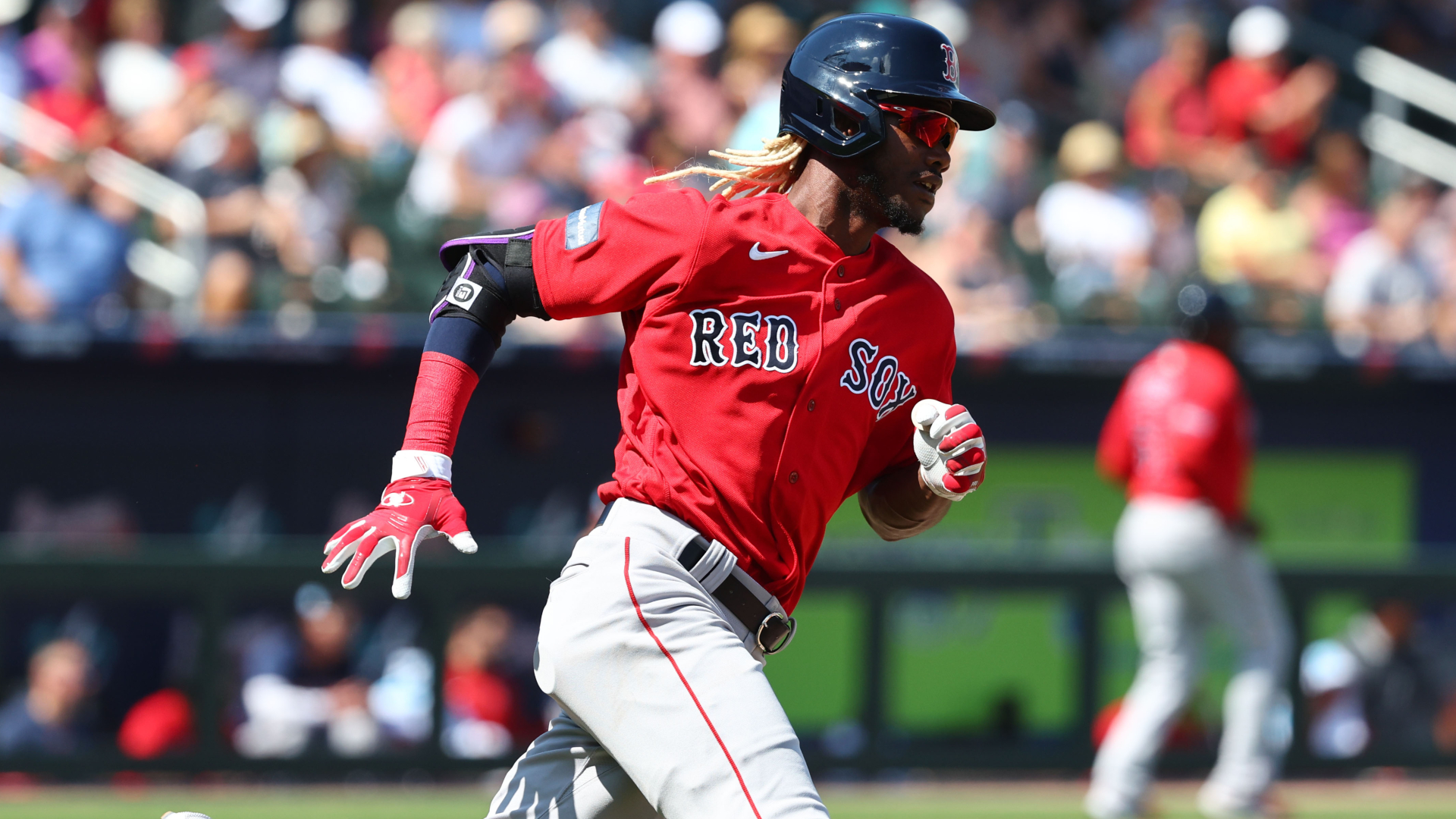 Boston Red Sox outfielder Raimel Tapia
