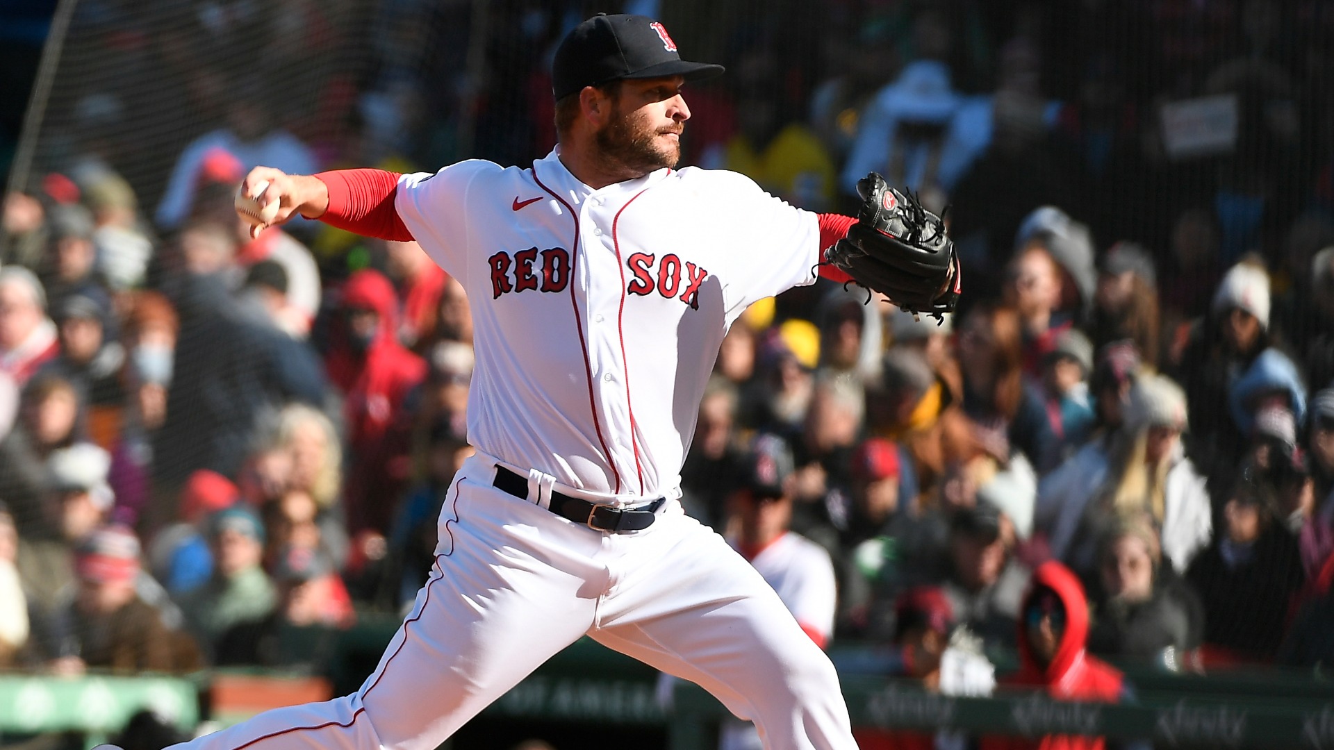 Boston Red Sox relief pitcher Ryan Brasier