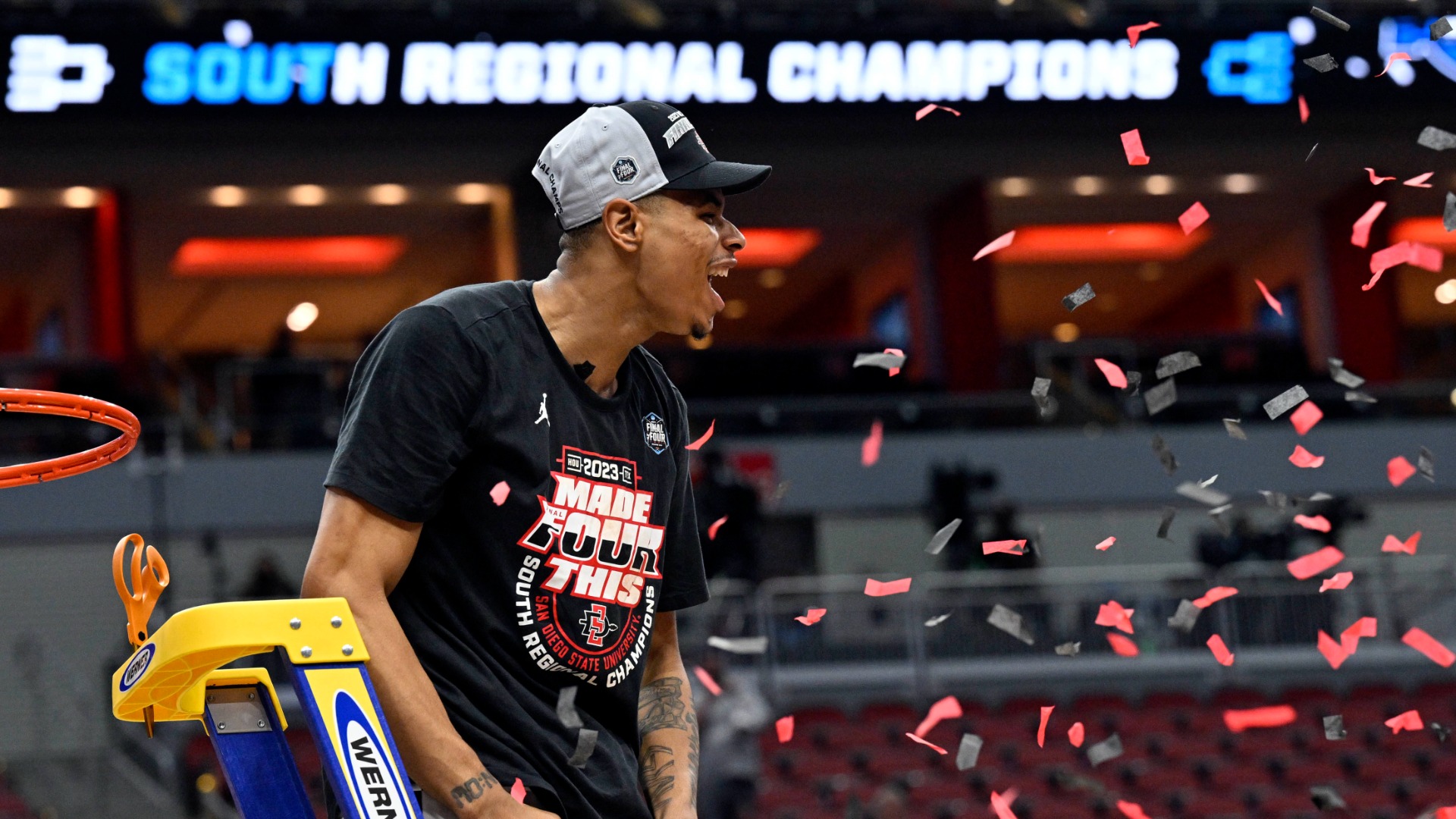 San Diego State Aztecs forward Keshad Johnson