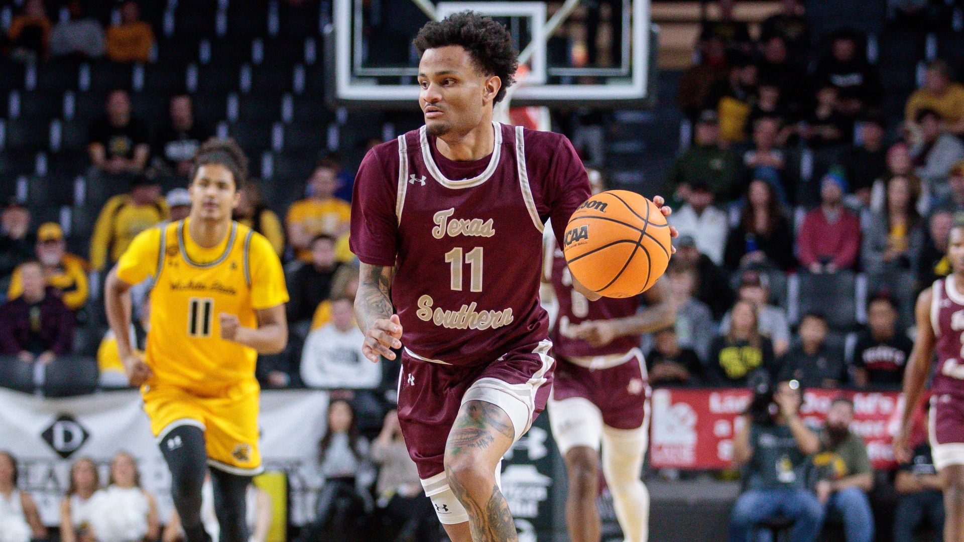 Texas Southern Tigers guard Jordan Gilliam