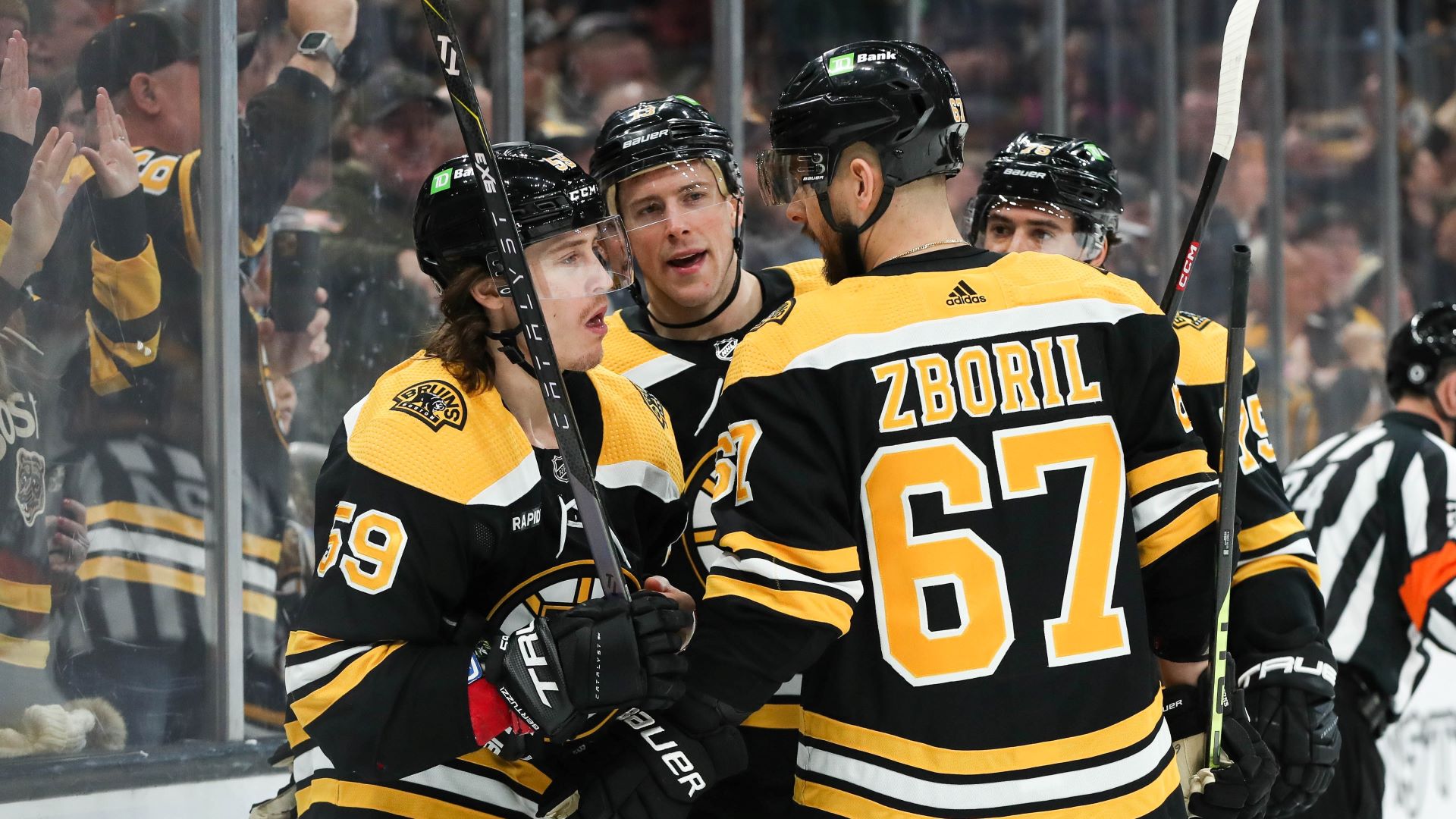 Boston Bruins forward Tyler Bertuzzi