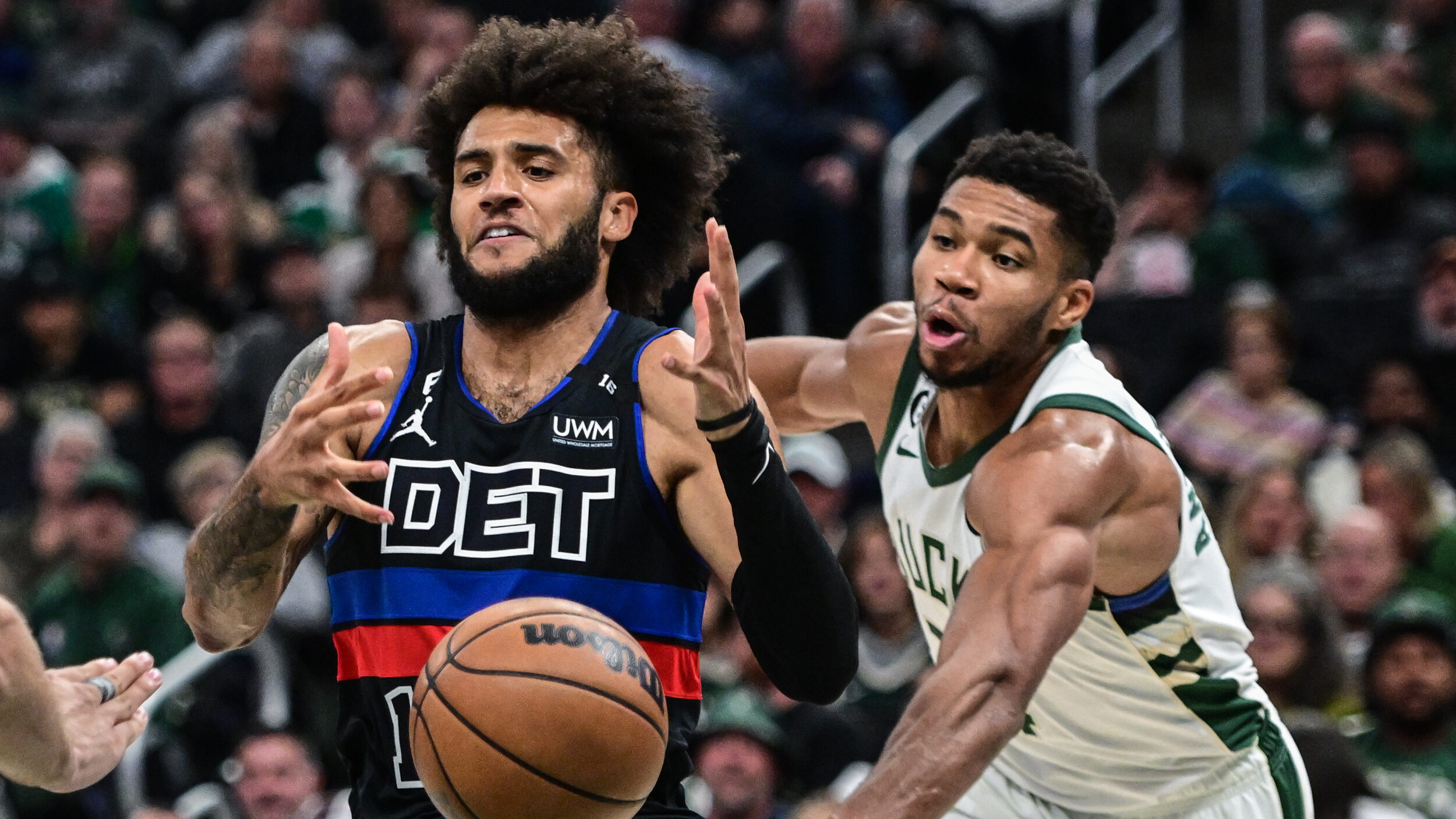 NBA: Detroit Pistons at Milwaukee Bucks
