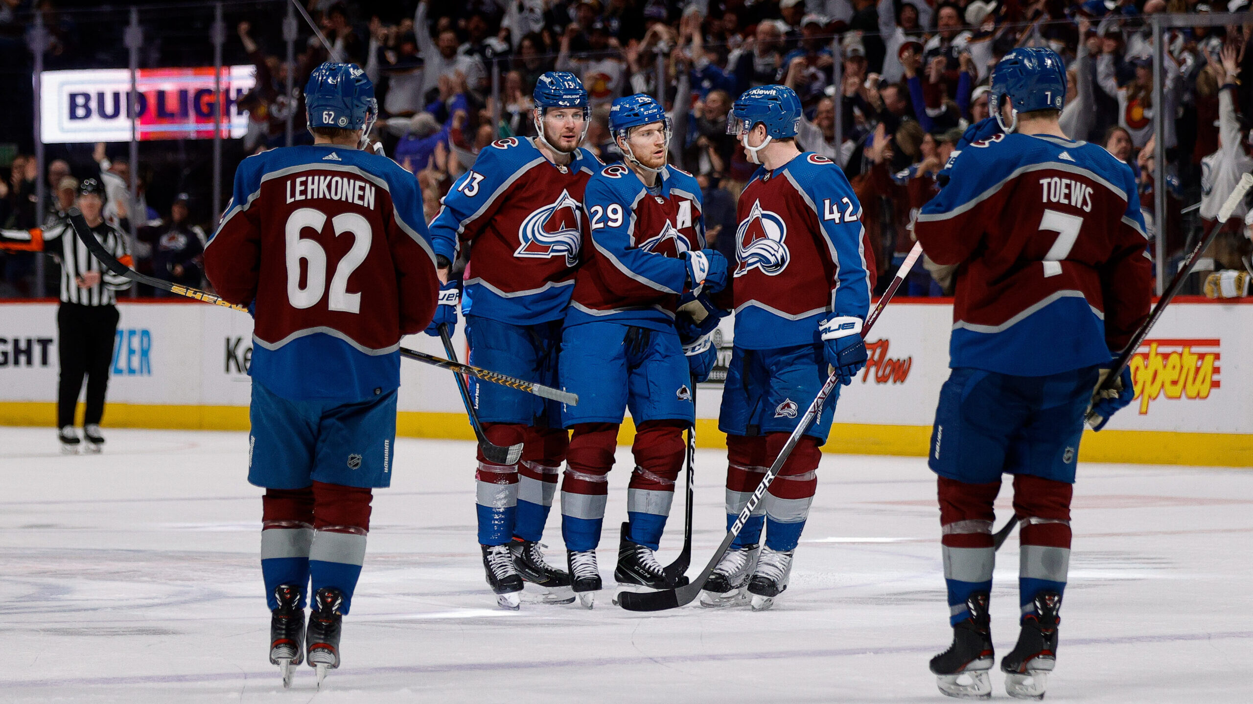 NHL: Vegas Golden Knights at Colorado Avalanche