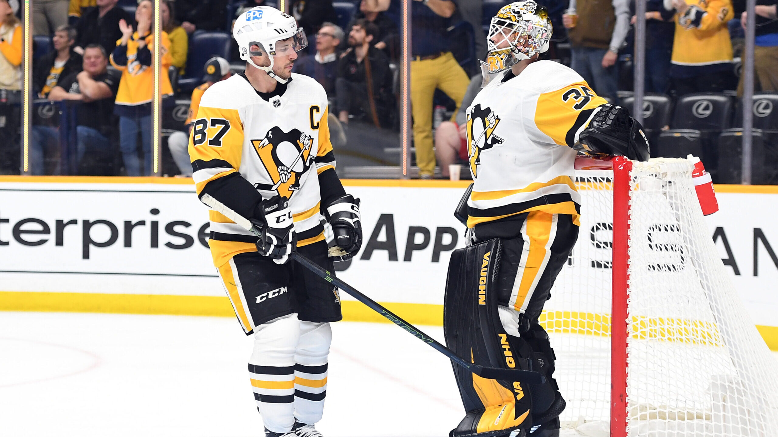 NHL: Pittsburgh Penguins at Nashville Predators