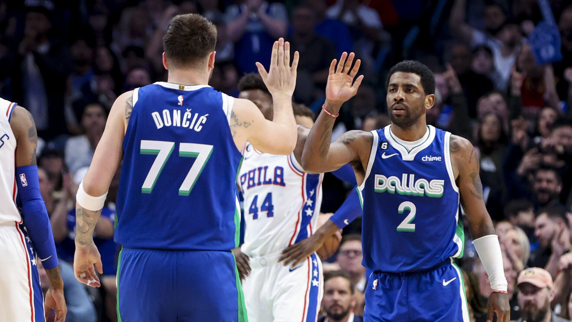 NBA: Philadelphia 76ers at Dallas Mavericks