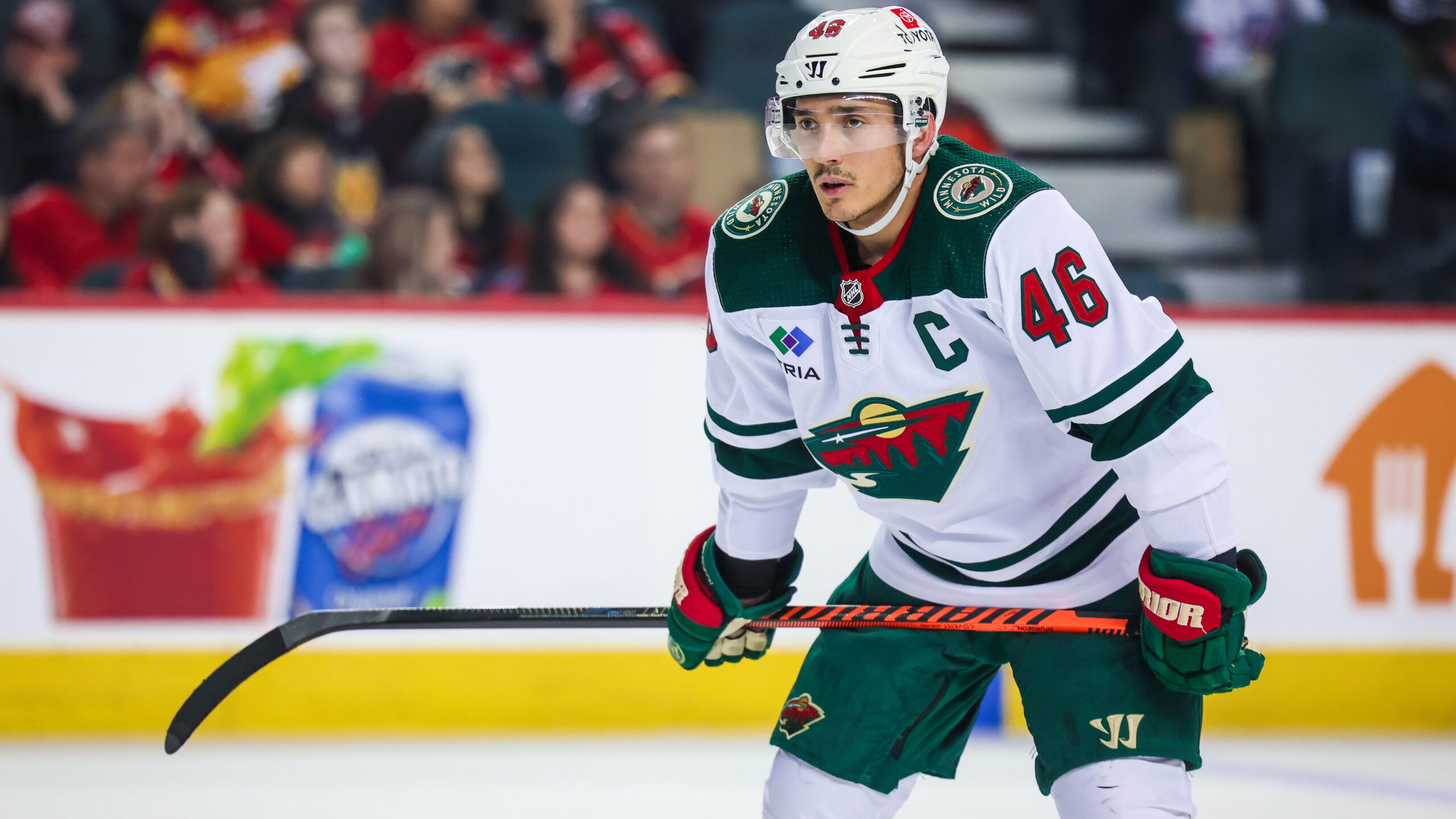 NHL: Minnesota Wild at Calgary Flames