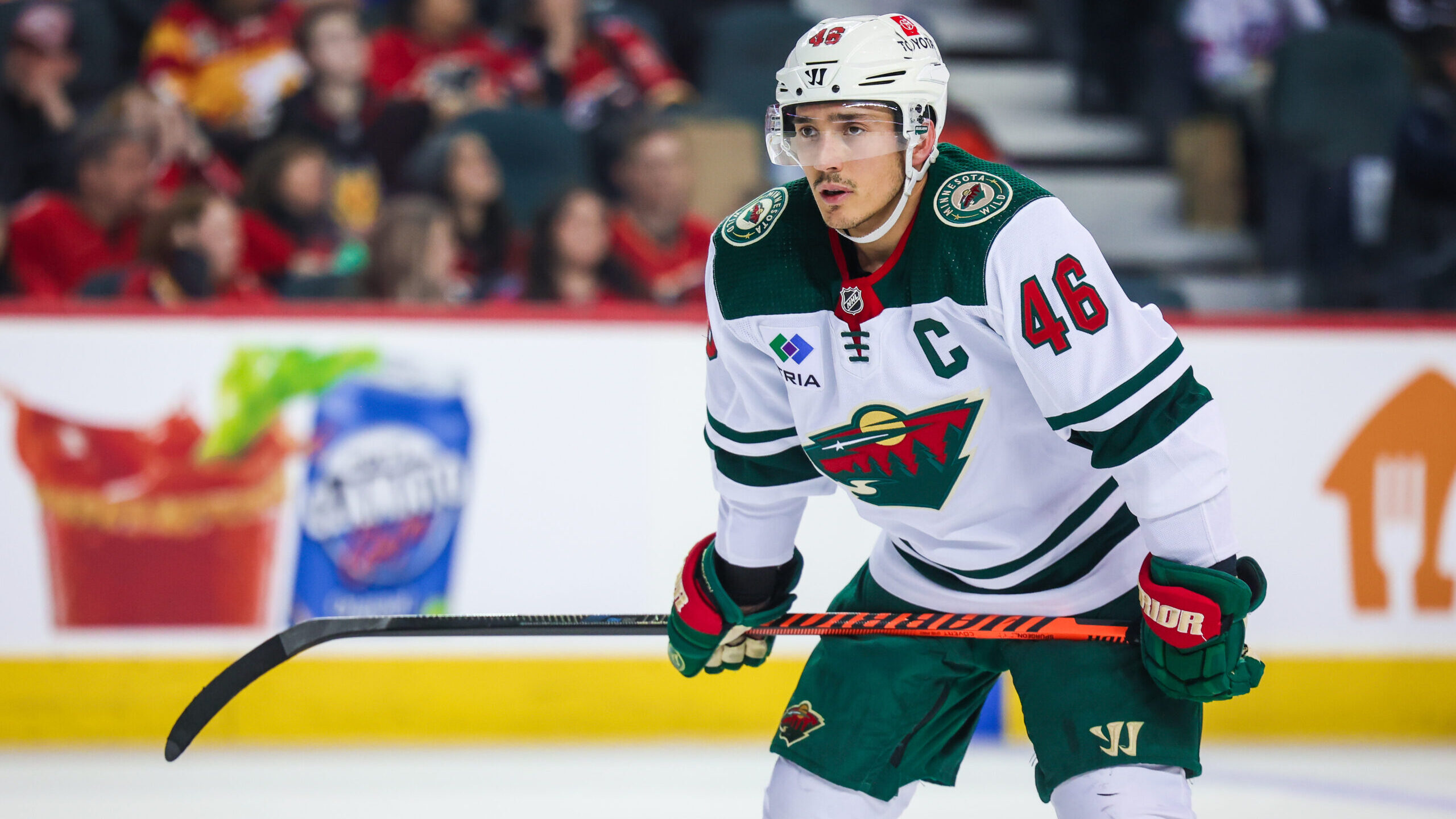 NHL: Minnesota Wild at Calgary Flames