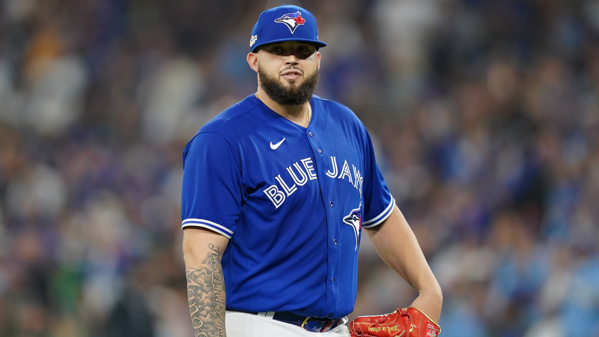 Toronto Blue Jays pitcher Alek Manoah