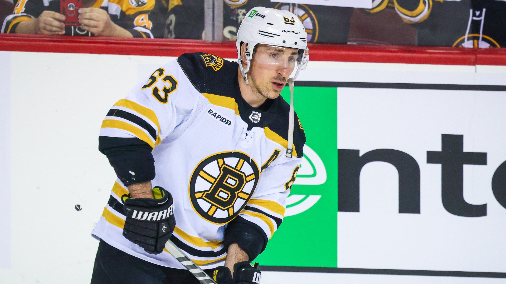Boston Bruins left wing Brad Marchand