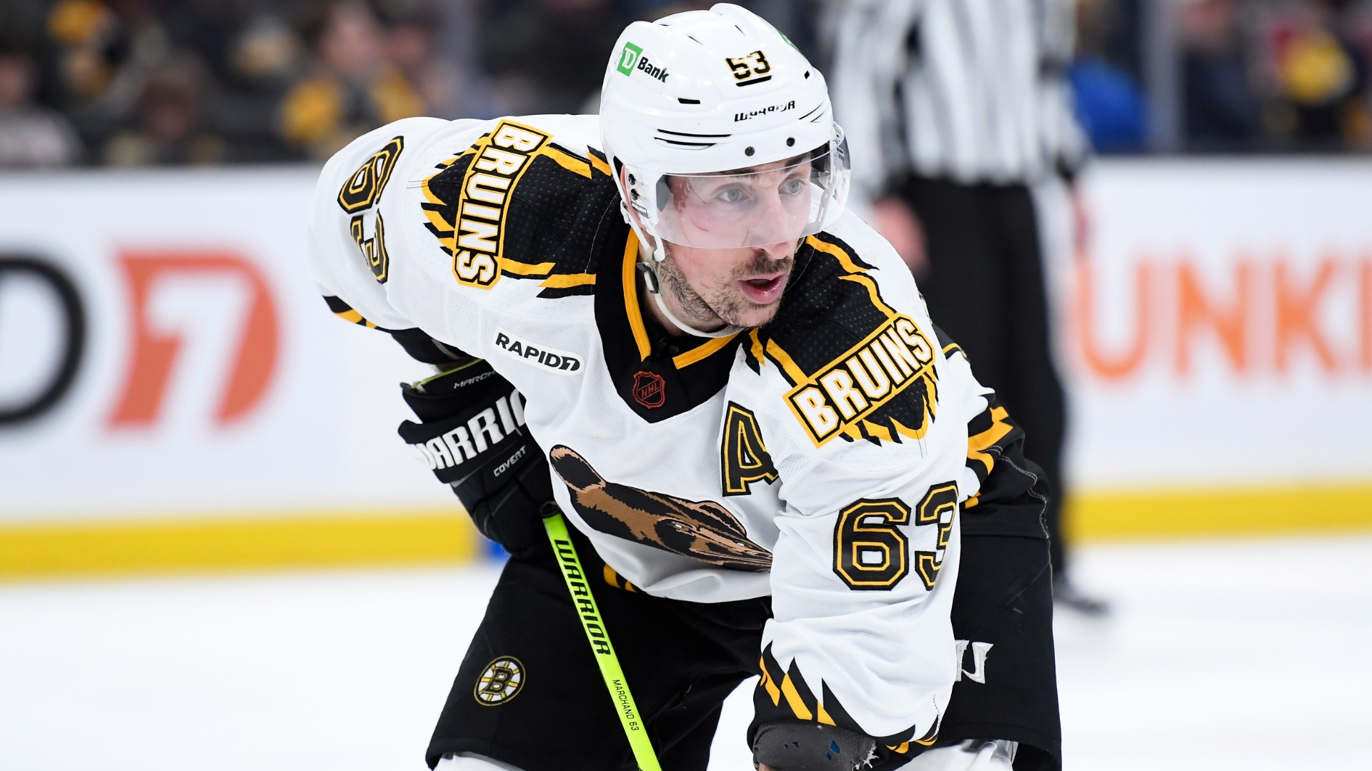 Boston Bruins forward Brad Marchand