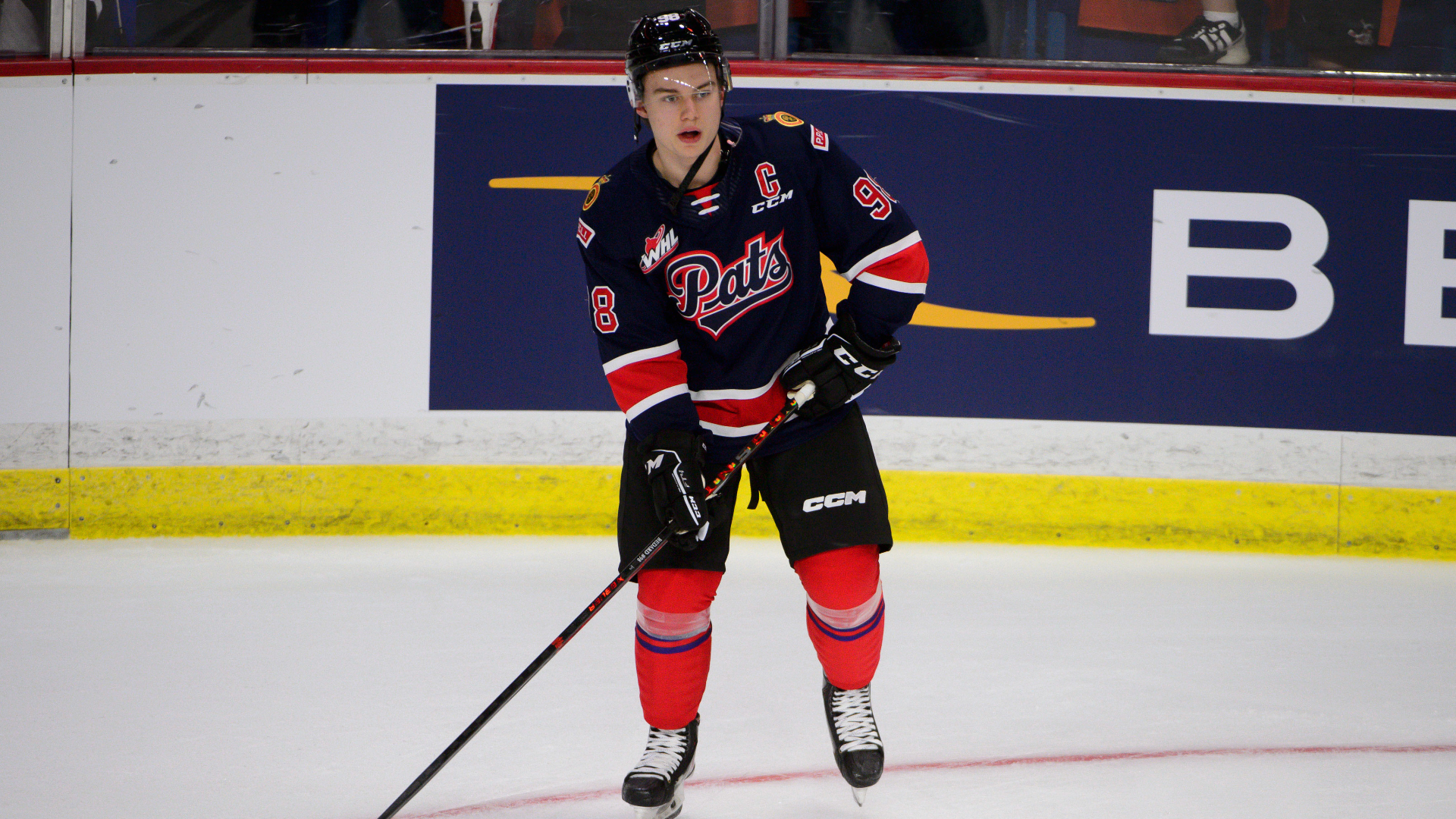 Regina Pats forward Connor Bedard