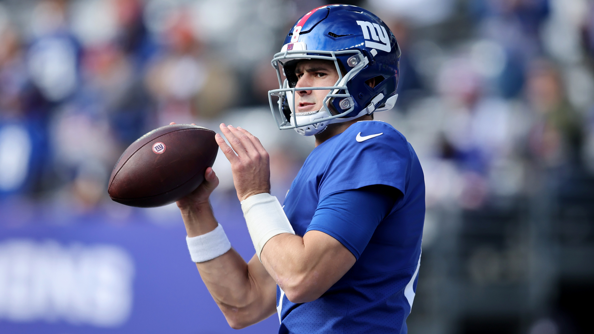 New York Giants quarterback Daniel Jones