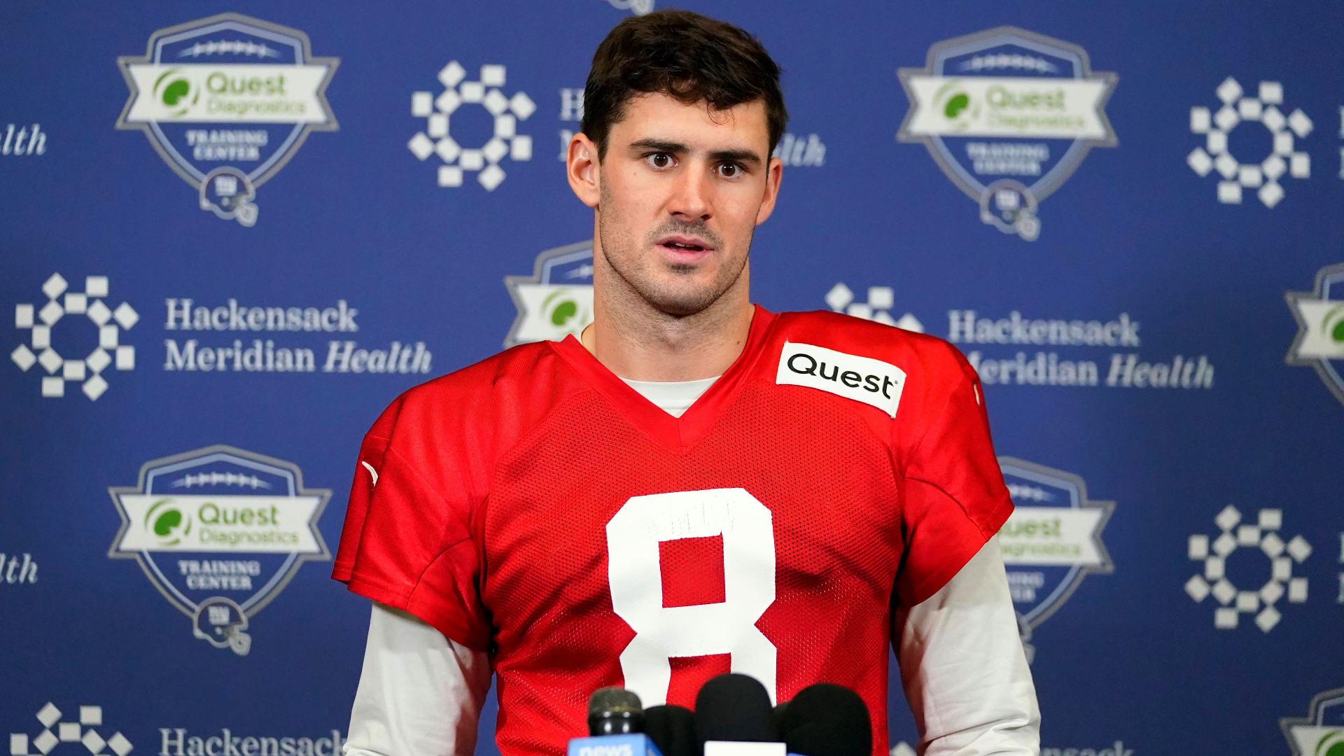 New York Giants quarterback Daniel Jones