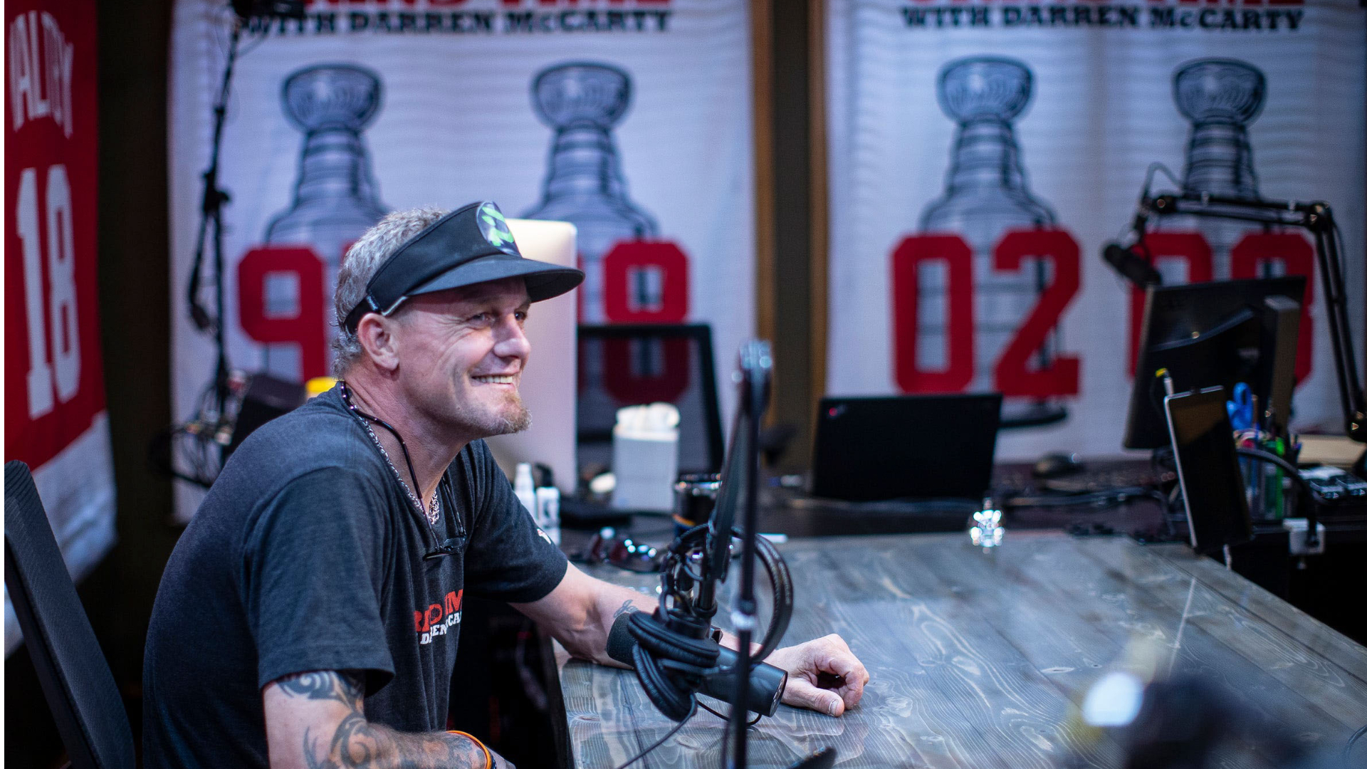 Retired NHL forward Darren McCarty