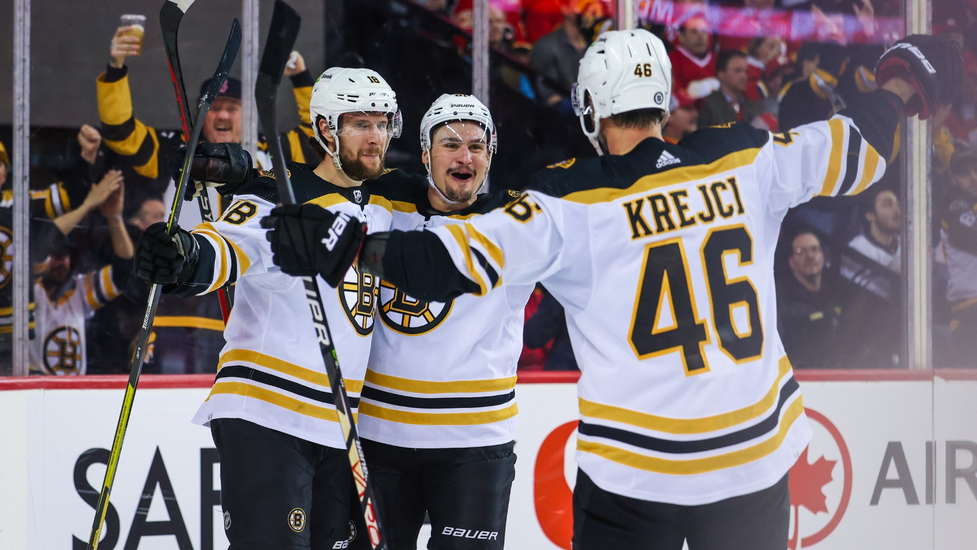 Boston Bruins center David Krejci