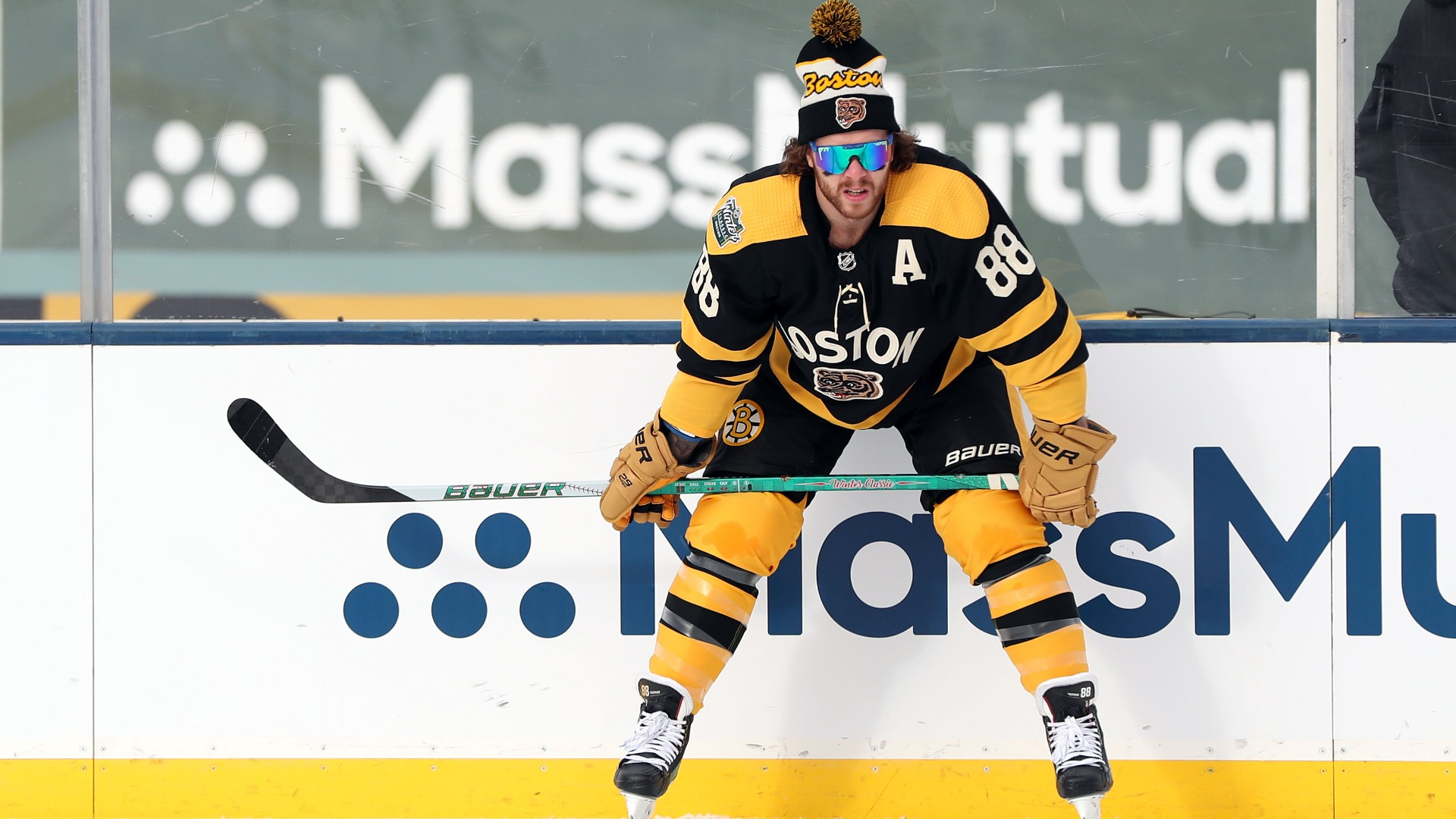 Boston Bruins forward David Pastrnak