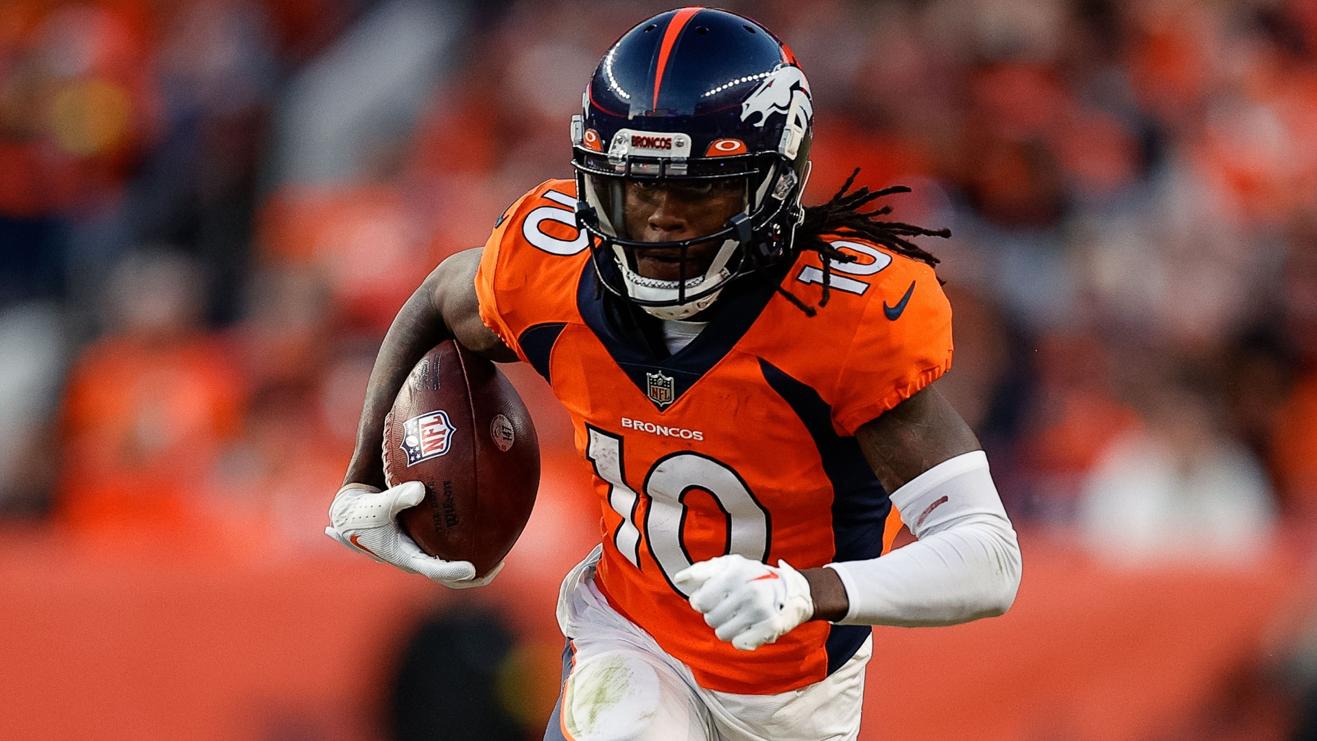 Denver Broncos wide receiver Jerry Jeudy