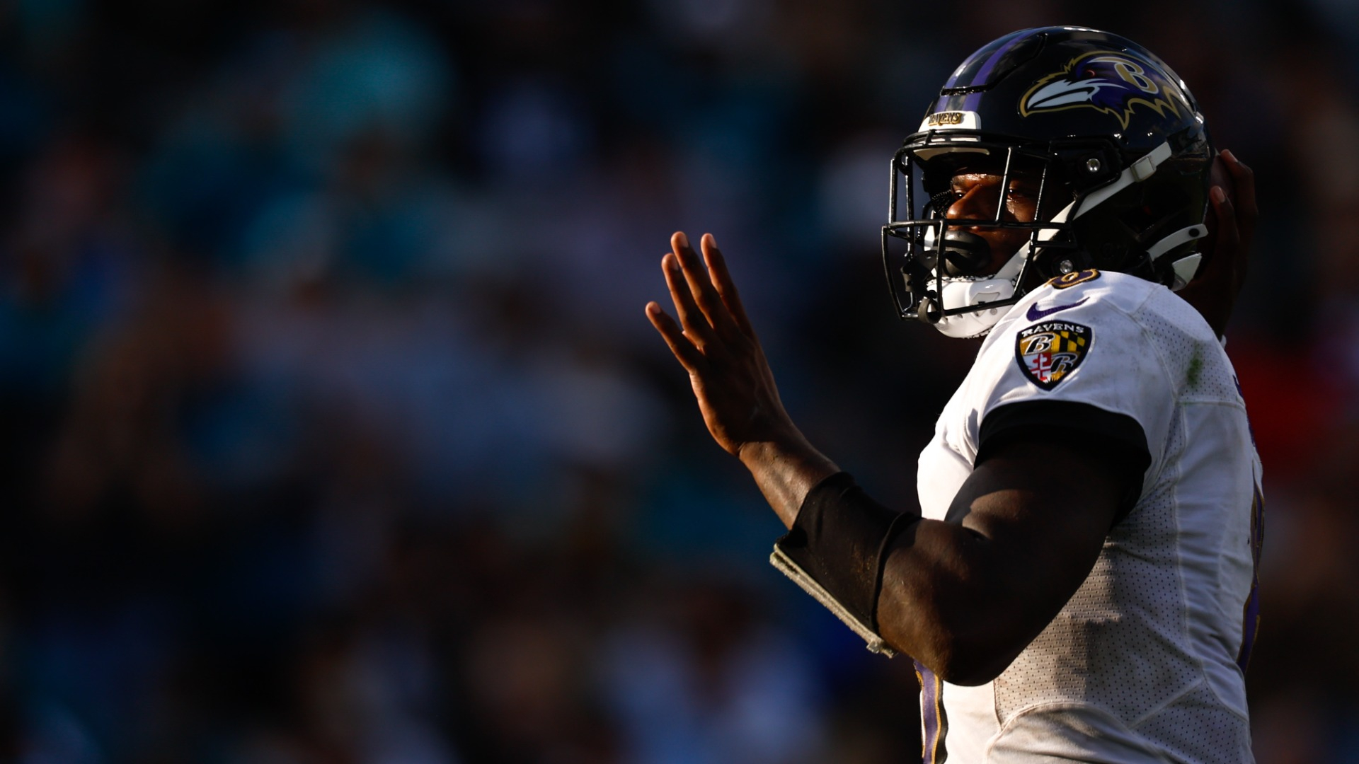Baltimore Ravens quarterback Lamar Jackson