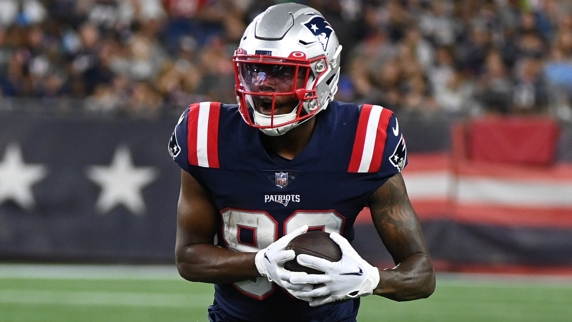 Denver Broncos receiver Lil'Jordan Humphrey