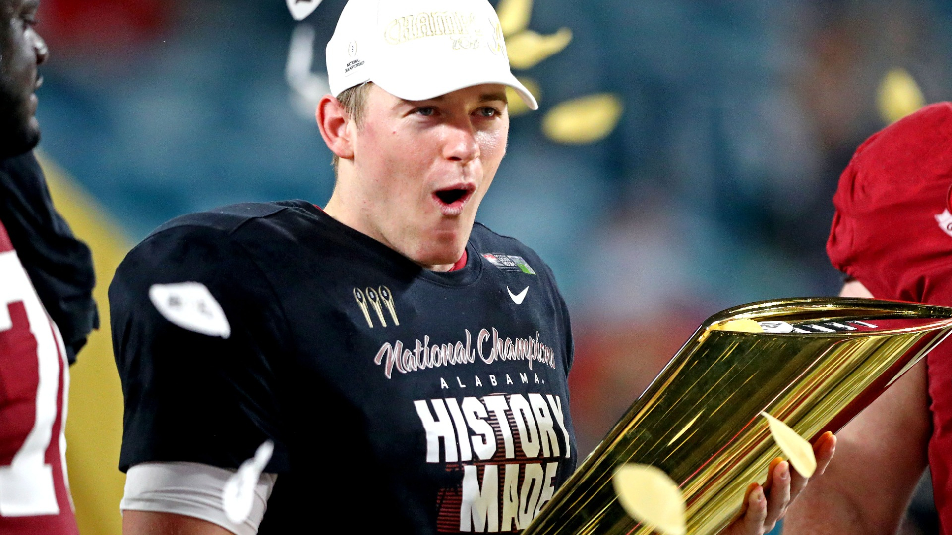 New England Patriots quarterback Mac Jones