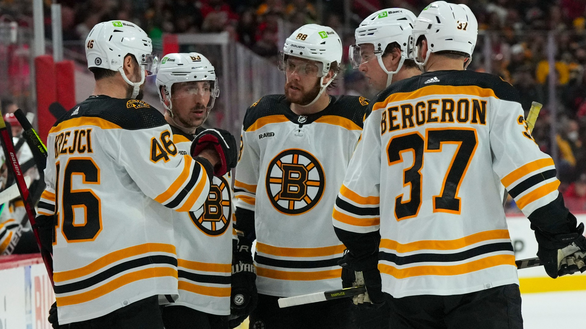 Boston Bruins center Patrice Bergeron