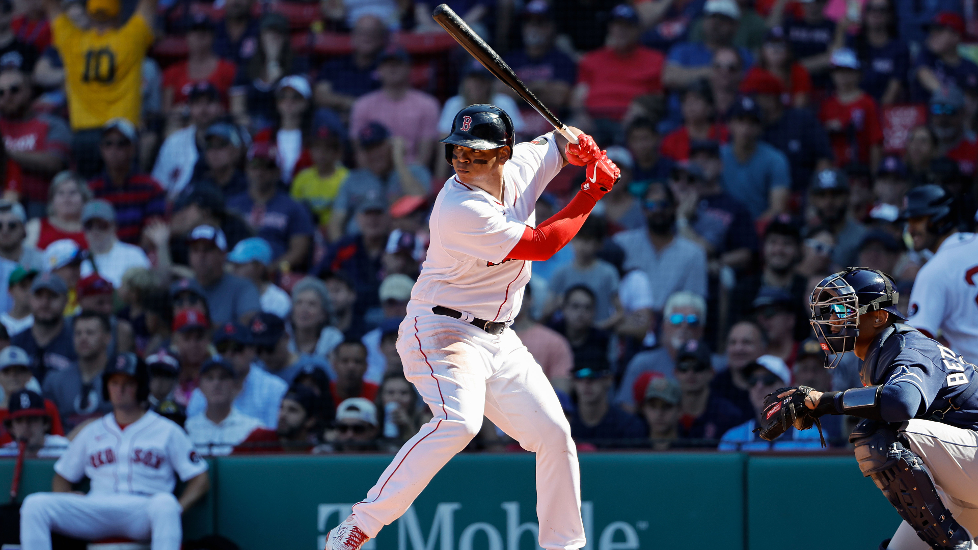 Boston Red Sox third baseman Rafael Devers