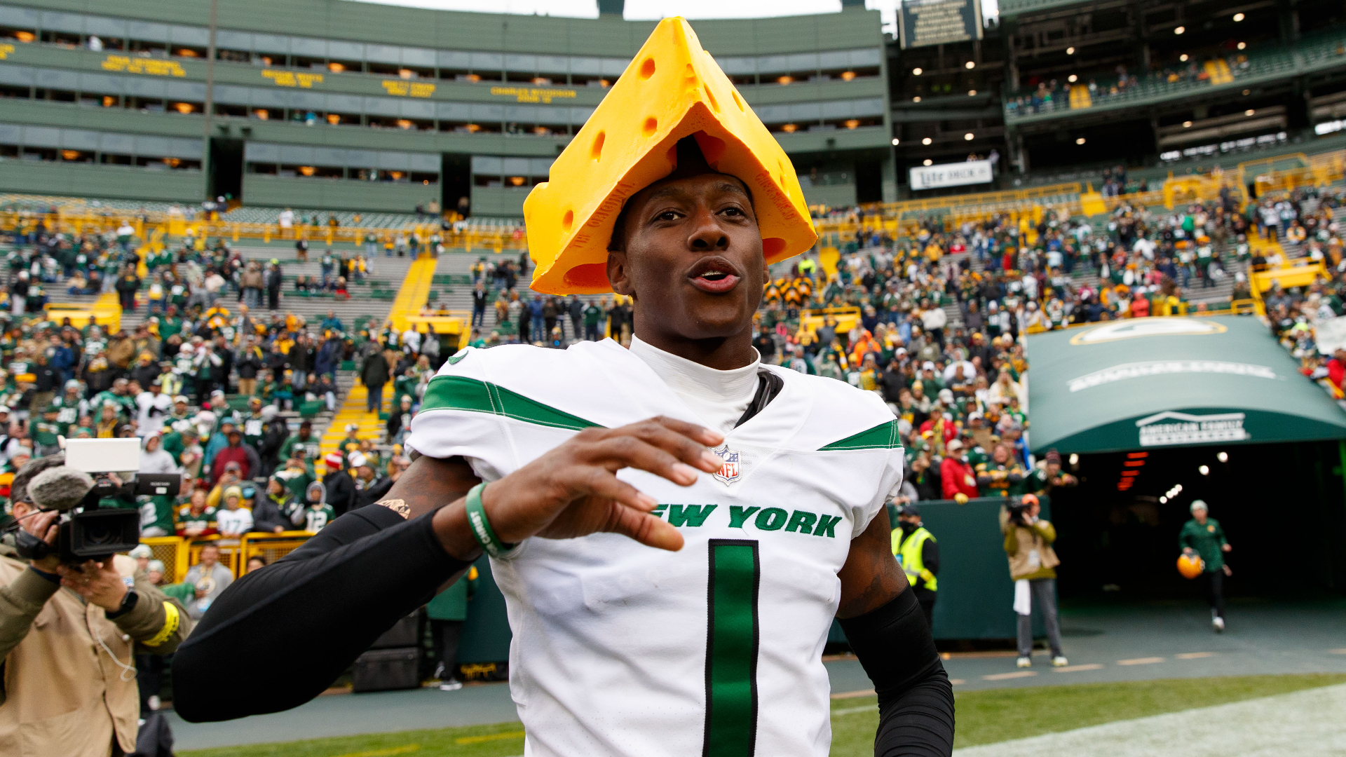 New York Jets cornerback Sauce Gardner